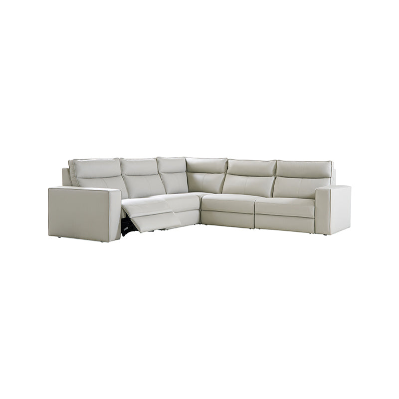 EliteNest Smart Modular Sofa with Power Recliners - Easy Assembly, Customizable Living Room Furniture for Modern Home & Entertainment Spaces