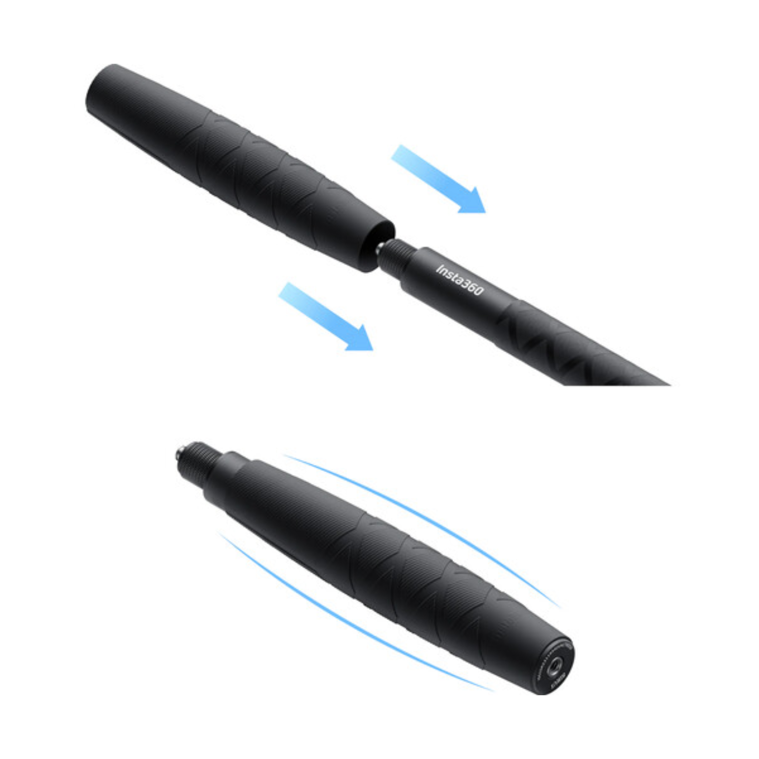 Insta360 Palo 85cm Invisible Selfie Stick - Extendable Monopod for 360 Cameras, Smartphones & Action Cameras - Perfect for Travel, Vlogging & Outdoor Adventures