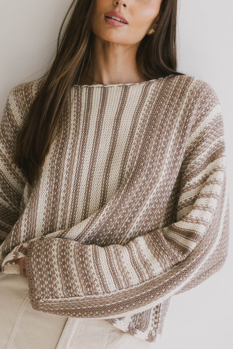 Stylish Maggie Knit Sweater for Women | Cozy Winter Pullover | Perfect for Casual Outings & Holiday Gatherings | FINAL SALE