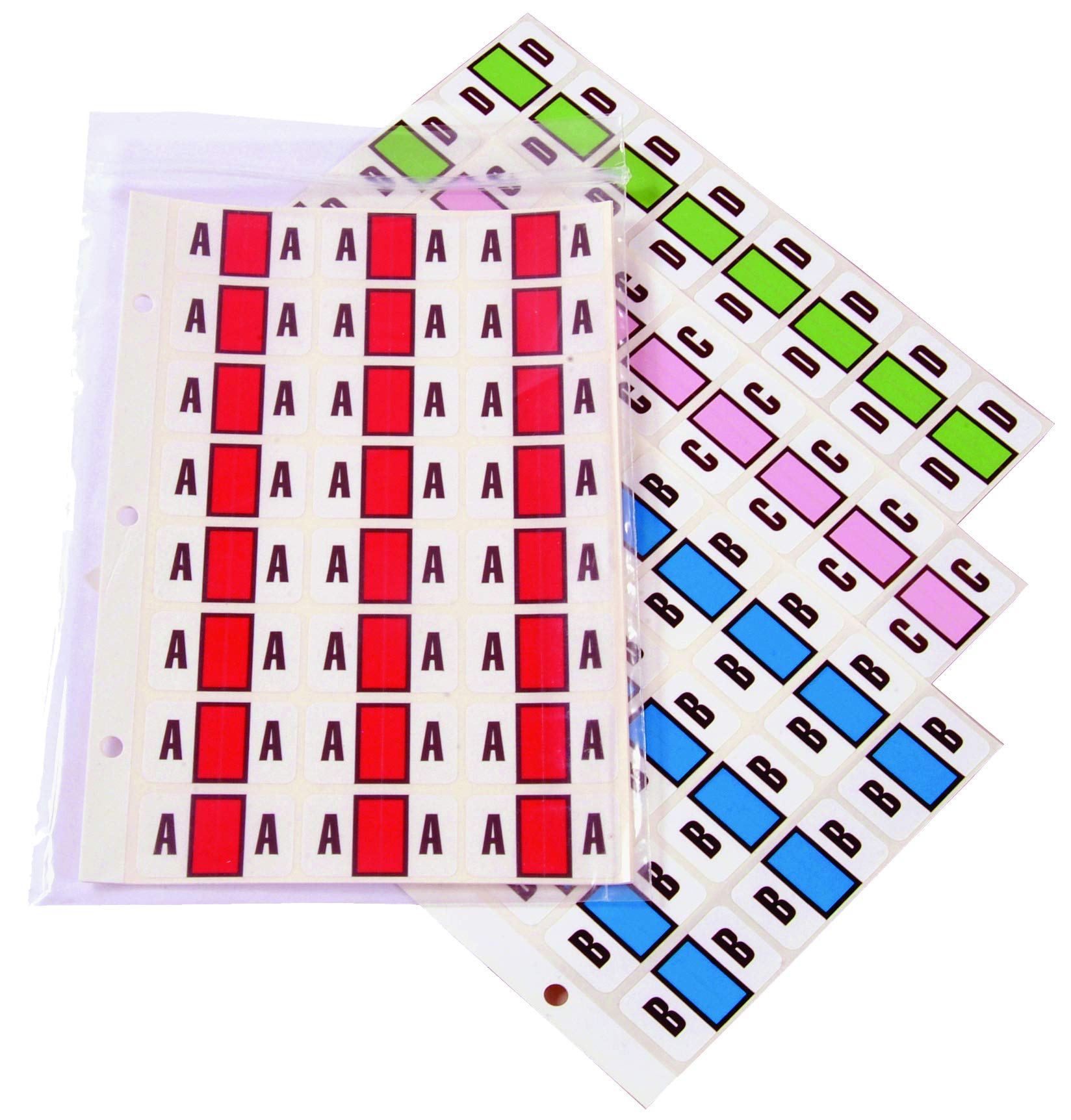 Doctor Stuff - 3120 Alphabet Letter Stickers for File Folders & Binder Refills, 15/16