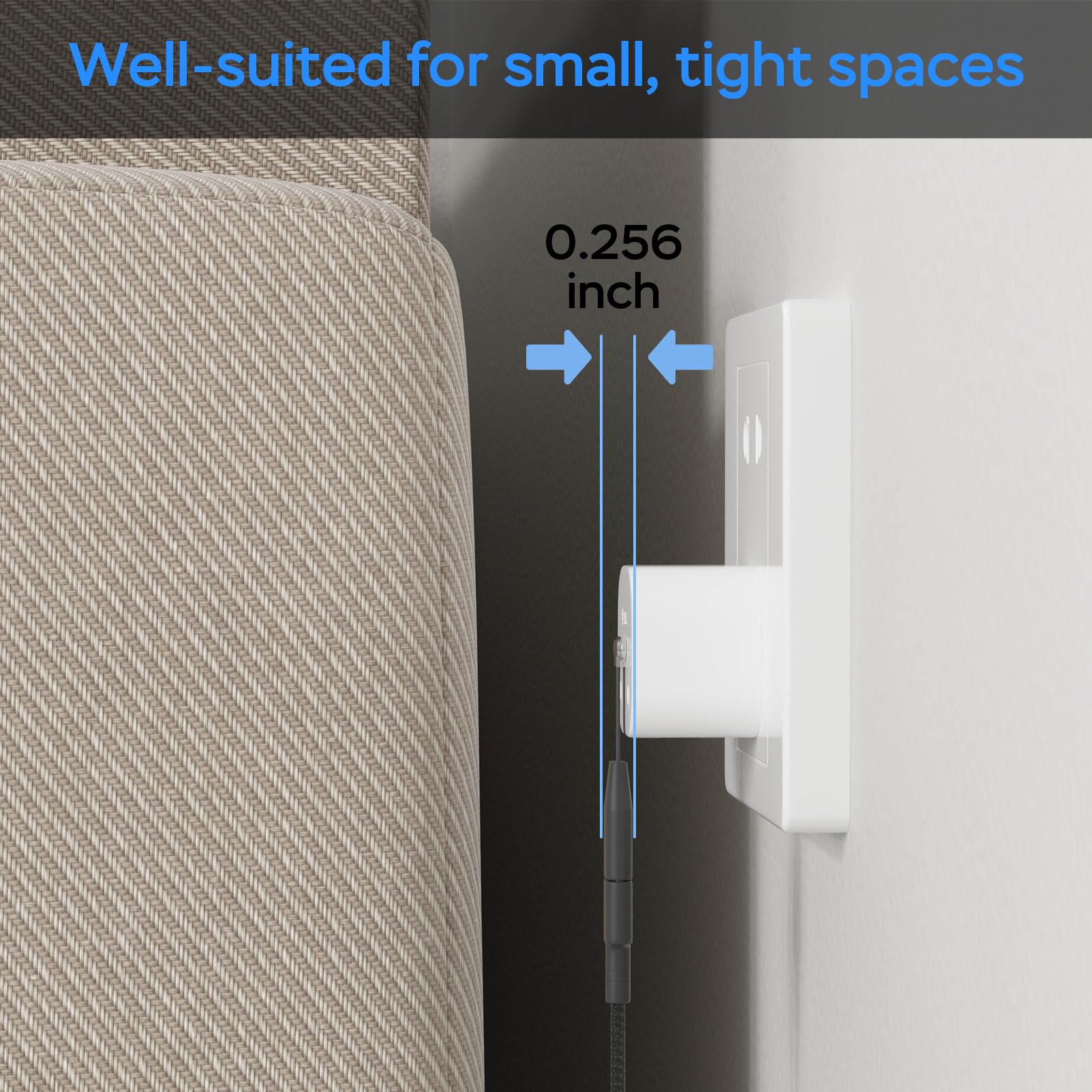 60W USB C Charger Cable 6ft - Fast Charging & High-Speed Data Transfer - Detachable Type C Cable with 90° Flat C-Port - Compatible with Samsung S23/S22/S21, iPhone 15 Pro/Pro Max, MacBook Air/Pro - Perfect for Home, Office & Travel Charging
