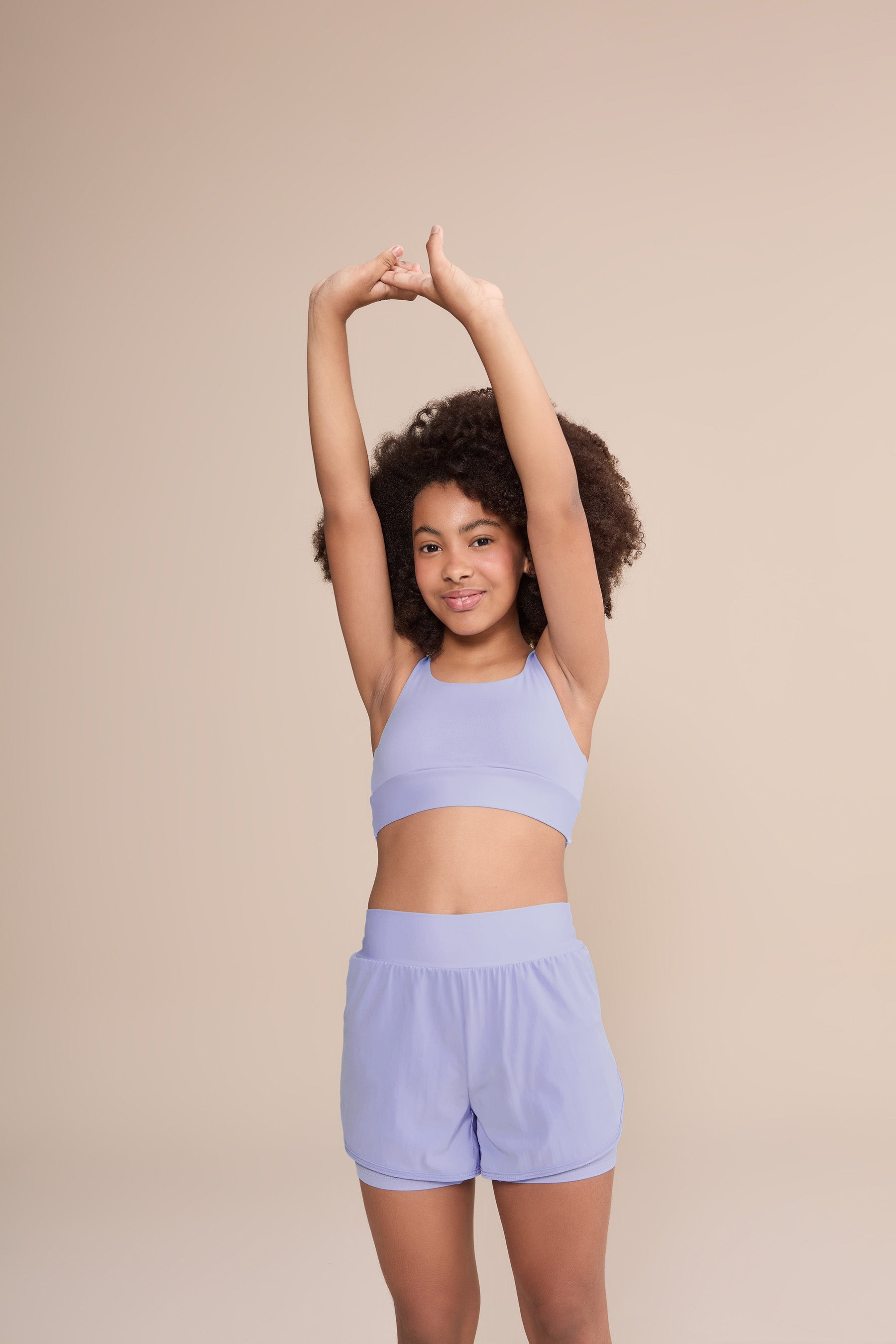 Move Sense® Kids Sports Bra for Girls - Breathable Comfort Support for Running, Yoga & Active Play - Perfect for School PE & Outdoor Activities