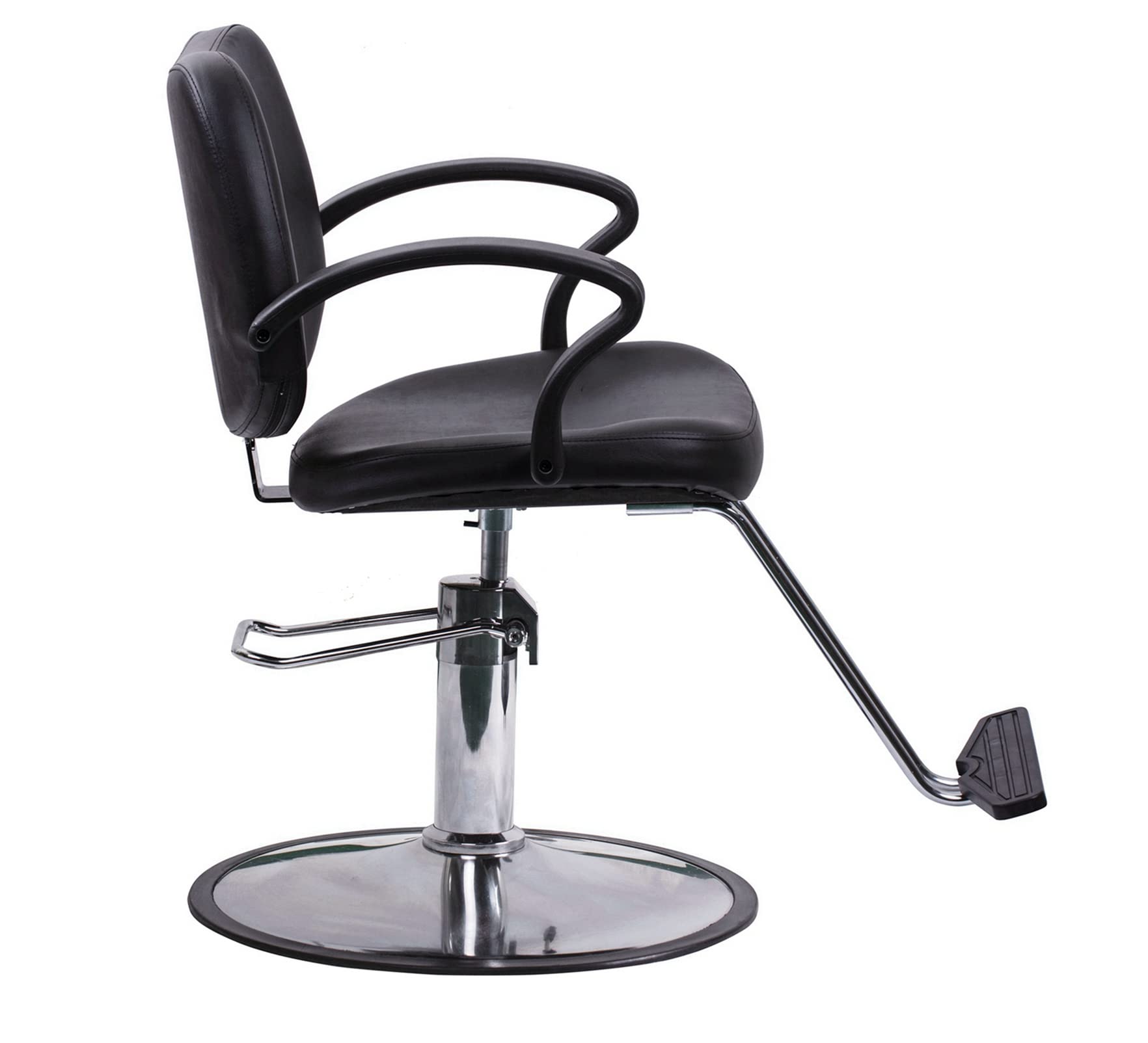 Premium Hydraulic Salon Chair for Hair Stylists - 360° Swivel Barber Chair with Adjustable Height for Beauty Salons & Home Use - Perfect for Haircuts, Styling & Barber Services