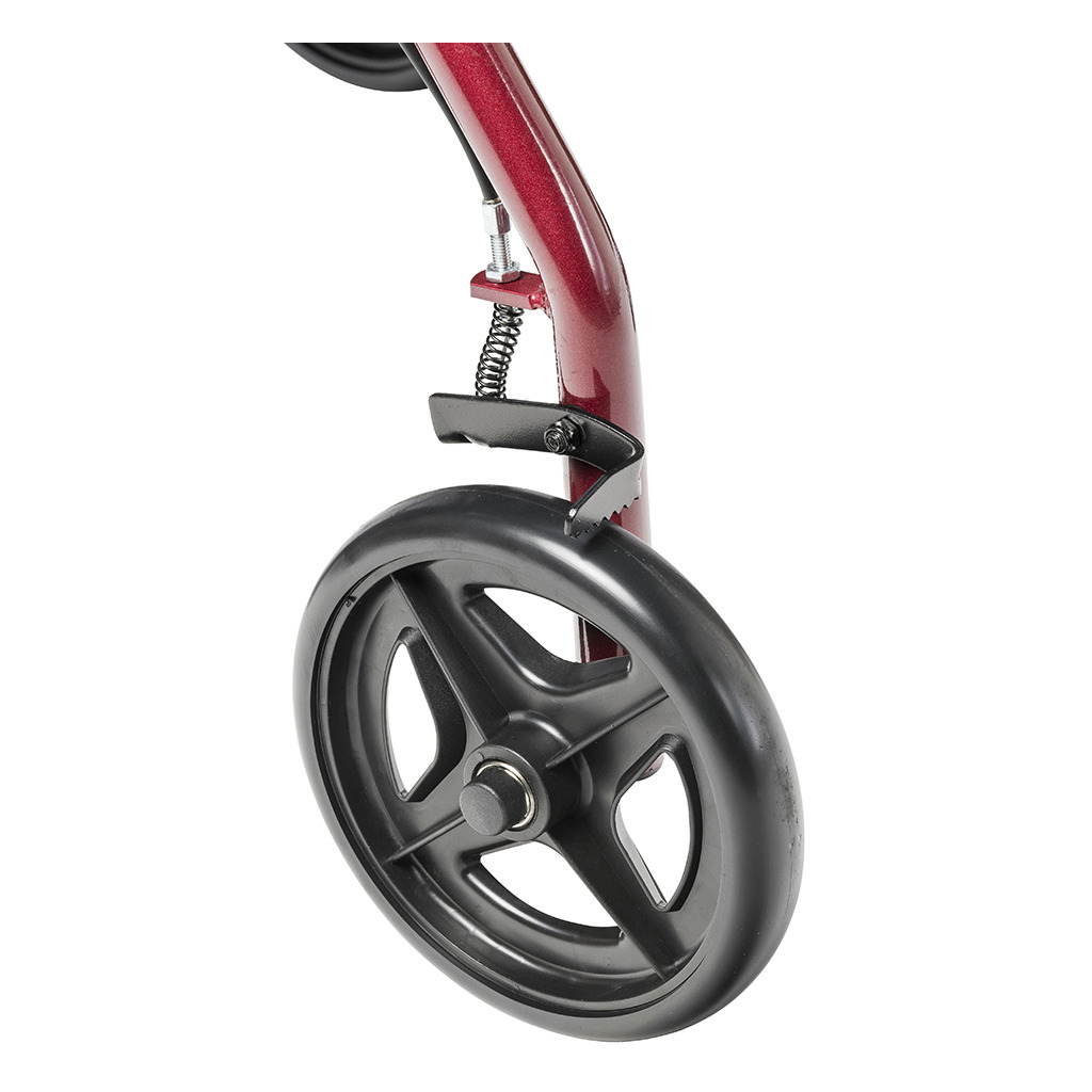 Drive Medical R728RD 4-Wheel Aluminum Rollator Walker with 7.5