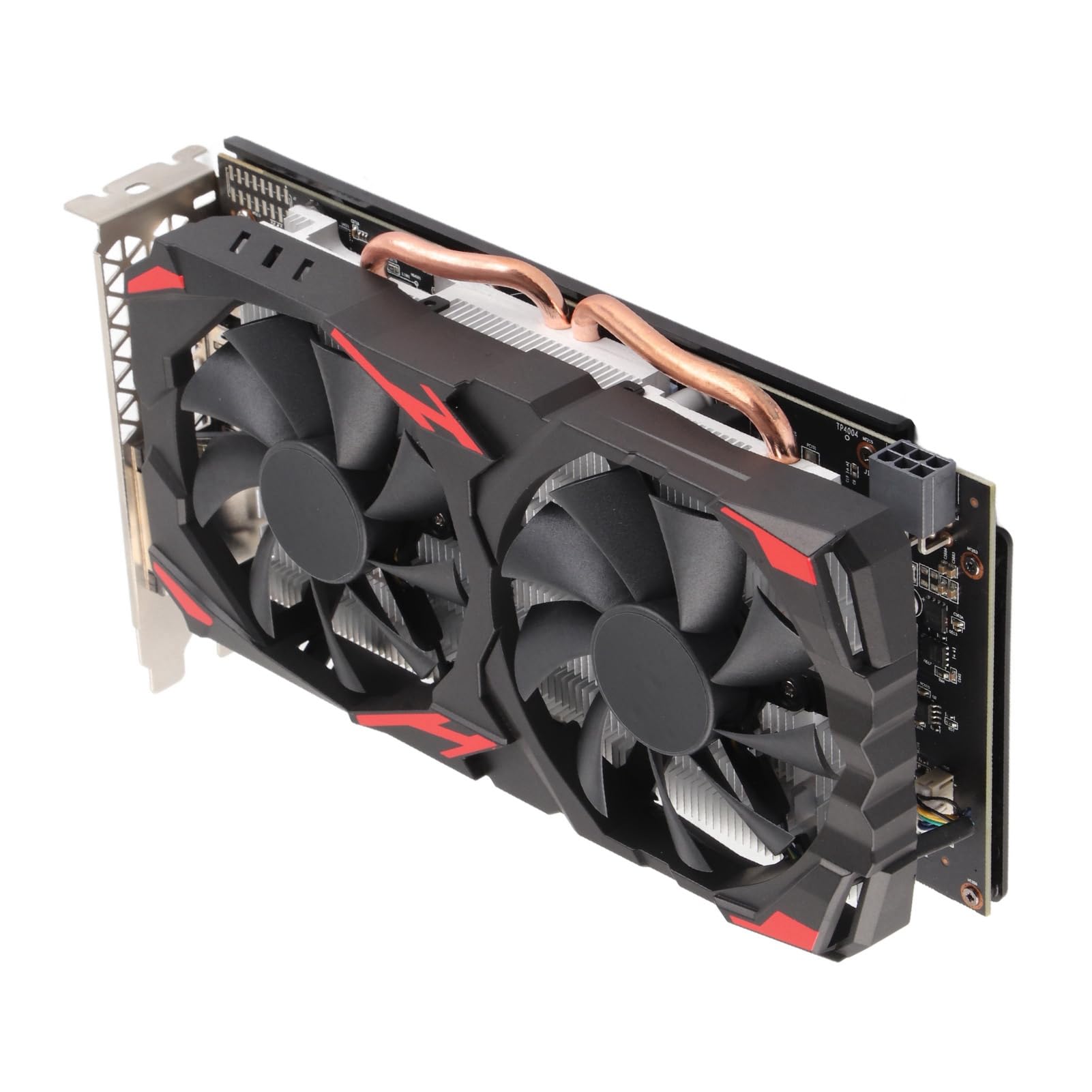 XTevu RX 580 8GB GDDR5 256-bit Gaming Graphics Card with Dual Cooling Fans | PCI Express 3.0 | Supports 8K Resolution | Perfect for PC Gaming, VR, Video Editing & Cryptocurrency Mining