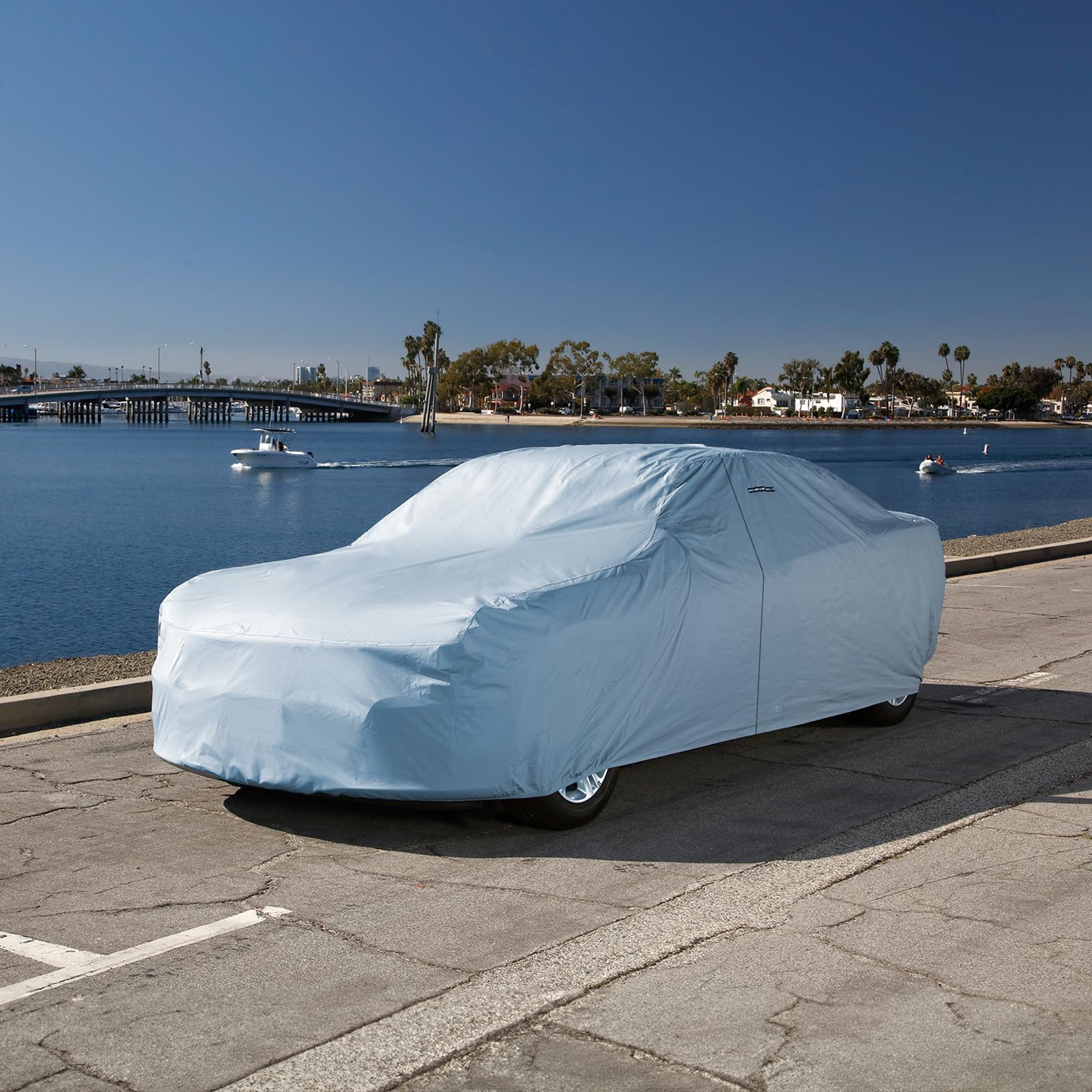 Premium Custom Fit Car Cover for 1969-1973 Chevy Kingswood - Heavy Duty Waterproof All-Weather Protection with UV & Snow Resistance - Indoor/Outdoor Use with Storage Bag & Straps - Perfect for Garage, Driveway, and Long-Term Vehicle Storage