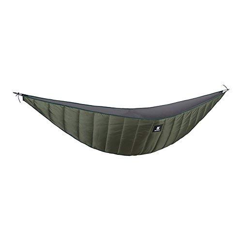 OneTigris Night Protector Ultralight Hammock Underquilt - 3-4 Season Full Length Camping Quilt for Hammocks (28oz) | Perfect for Camping, Hiking, Backpacking, Travel & Beach Relaxation