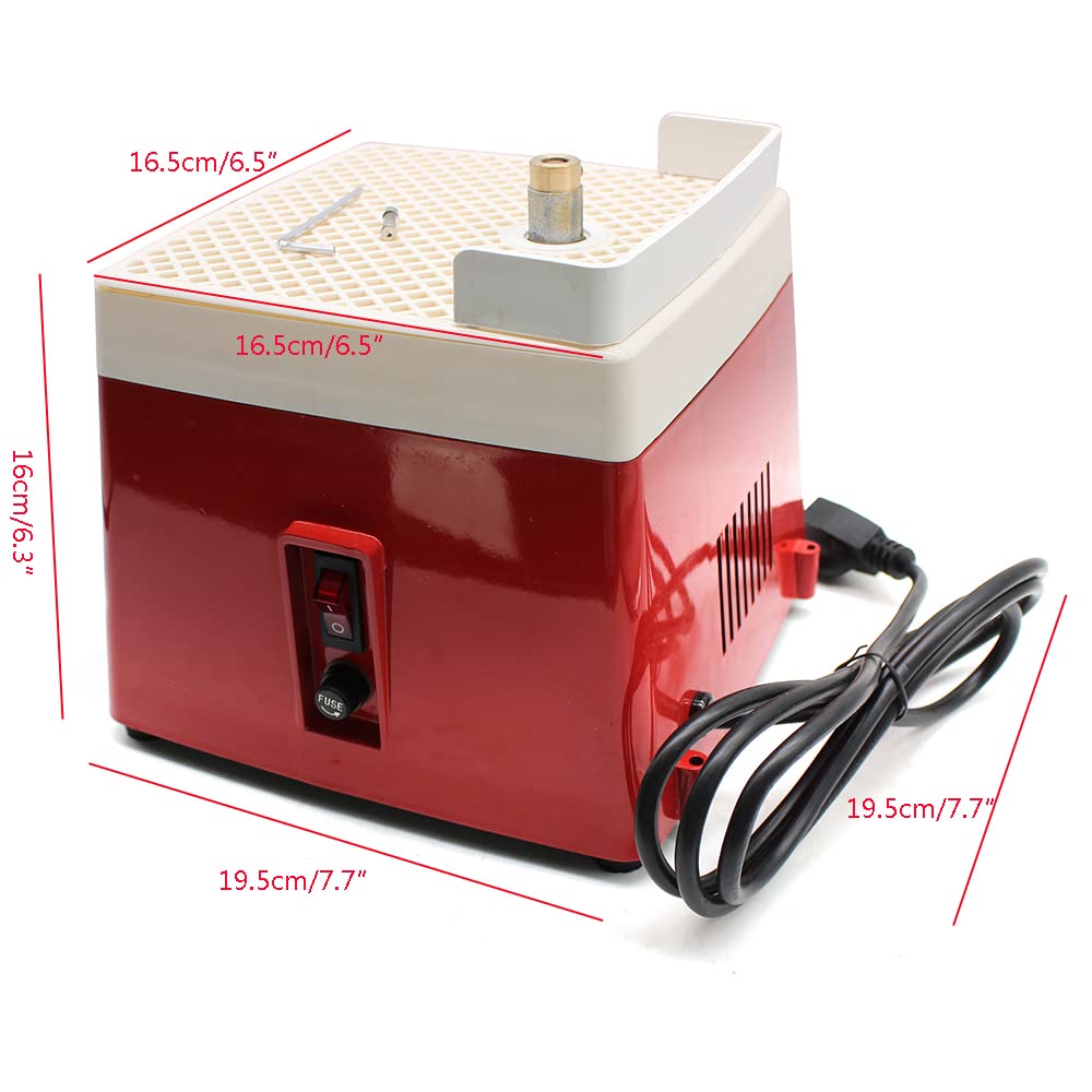 Diamond Stained Glass Grinder - 110V Portable Mini Glass Art Grinding Tool with MCBL58 Wheel for DIY Crafts | Perfect for Mosaic, Tiffany Lamps & Home Decor Projects