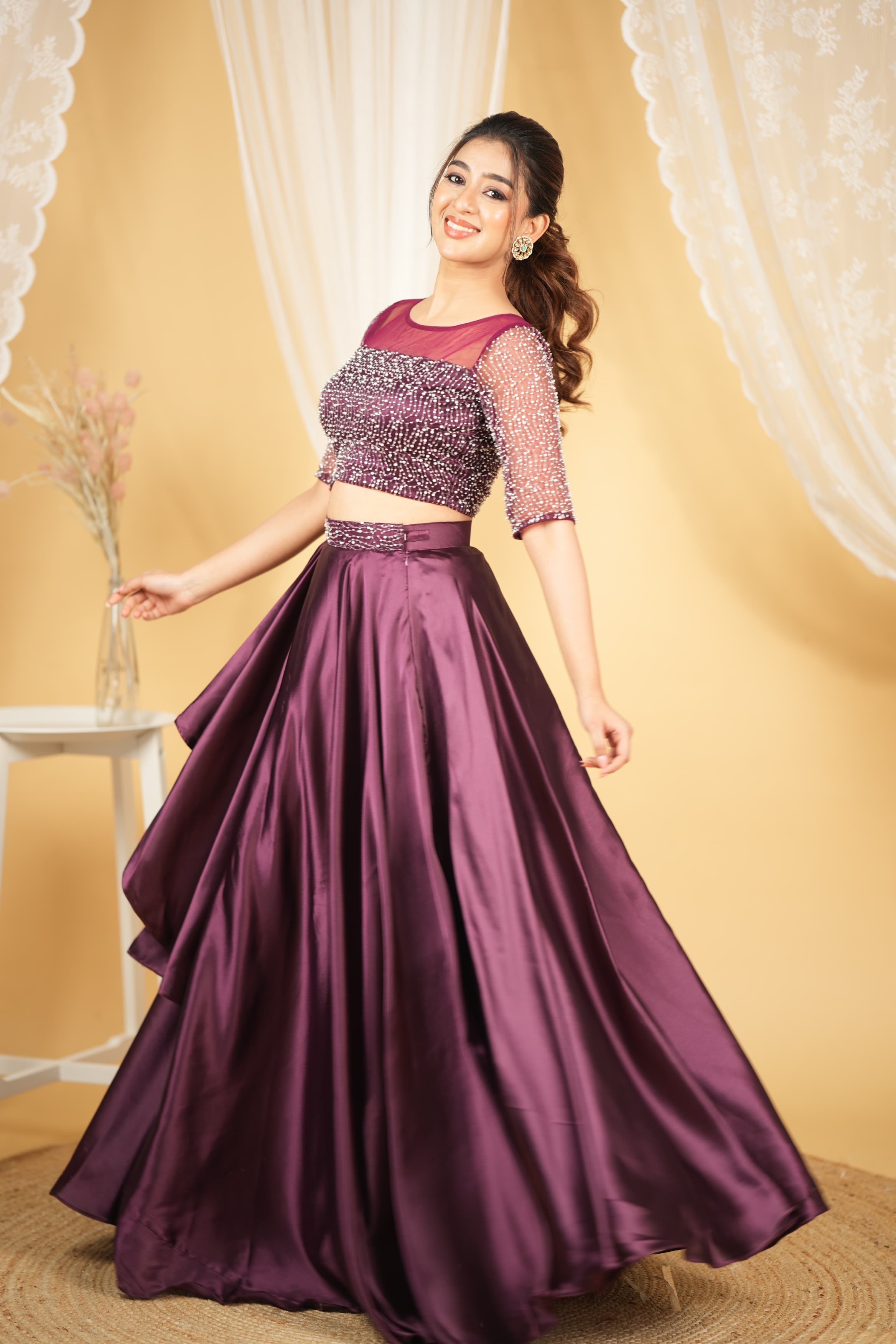 Anika Series 2 Premium Designer Lehenga Choli Set for Women - Indian Ethnic Embroidered Bridal Party Wear - Perfect for Weddings, Festivals & Special Occasions