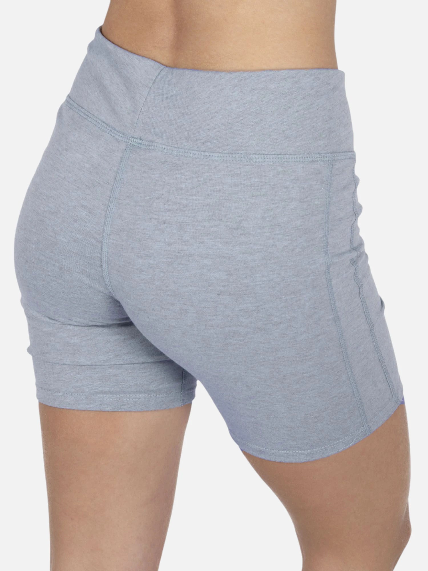 Le Coq Sportif Women's Biker Training Leggings - High Waist Workout Yoga Pants for Cycling, Running & Gym - Celeste Blue Athletic Tights