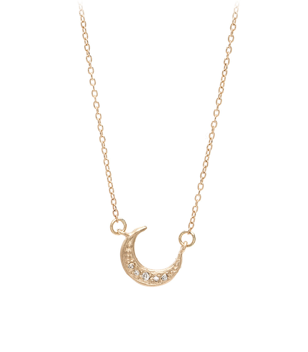Love You to the Moon Necklace - Romantic Silver Moon Pendant Jewelry for Women - Perfect Gift for Anniversary, Valentine's Day & Couples