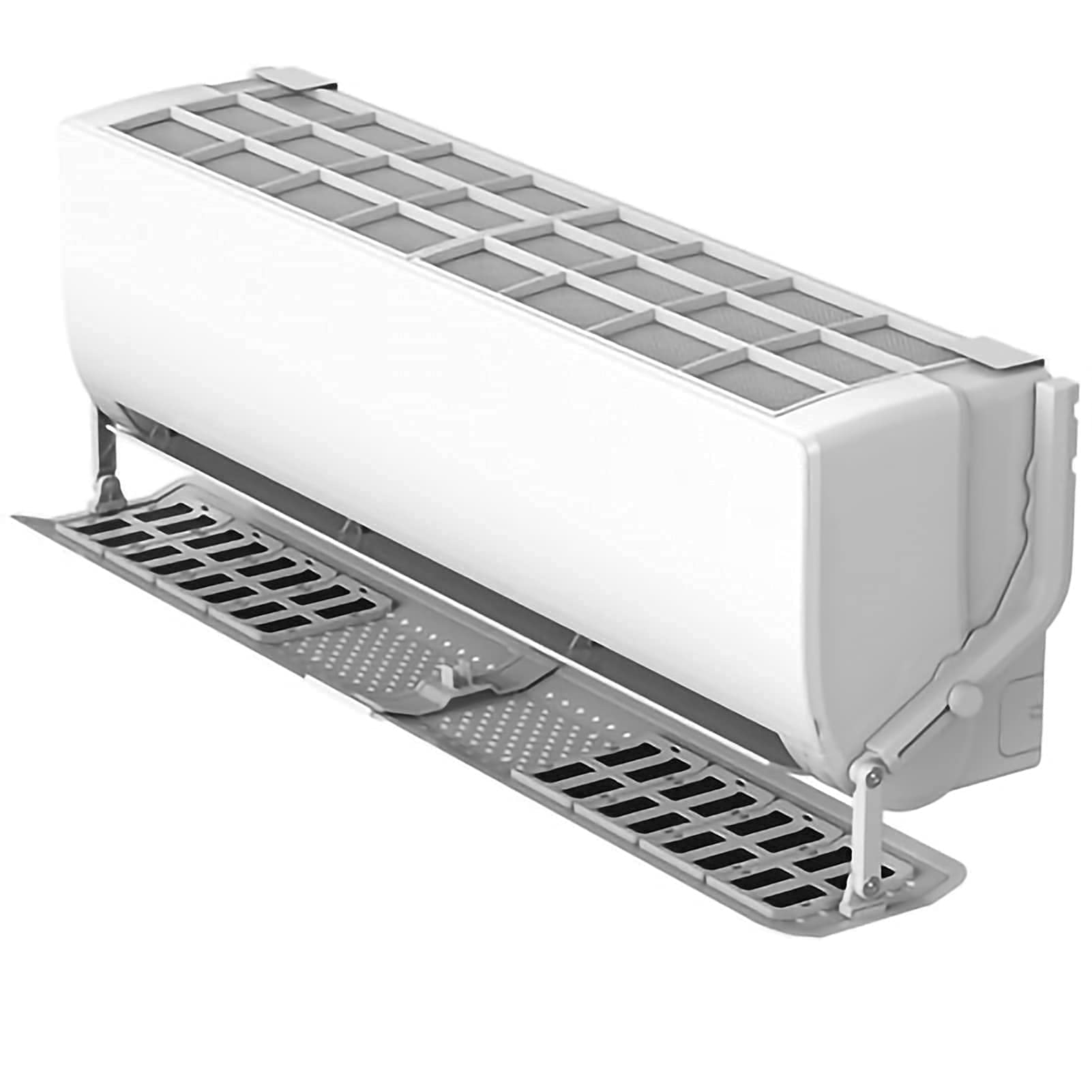 Universal Wall-Mounted Air Conditioner Wind Deflector - Adjustable AC Vent Cover for Direct Wind Protection & Better Airflow - Perfect for Bedrooms, Offices & Living Rooms