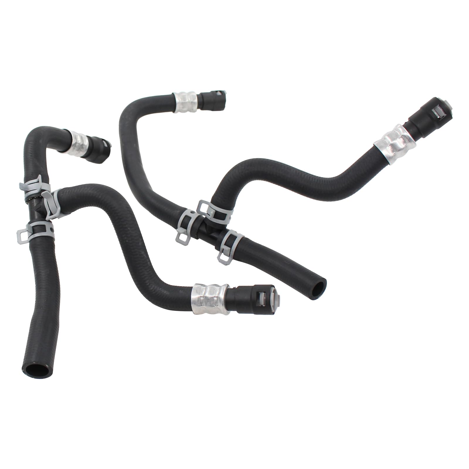 ApplianPar Pack of 2 Inlet Outlet Heater Hoses for GMC Acadia, Buick Enclave, Chevy Traverse - Replacement Parts for Engine Cooling System | Perfect for Winter Driving & Vehicle Maintenance