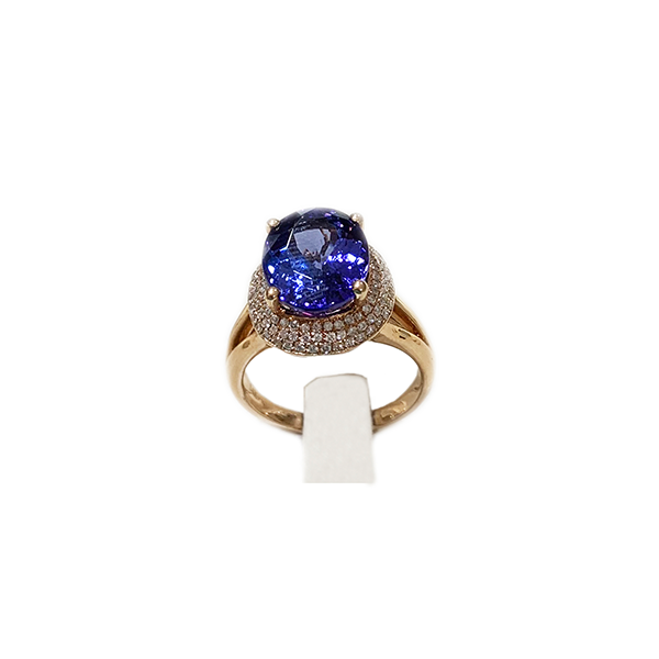 14K Rose Gold Tanzanite Ring for Women - Elegant Tanzanite Gemstone Jewelry for Engagement, Wedding & Anniversary Gifts