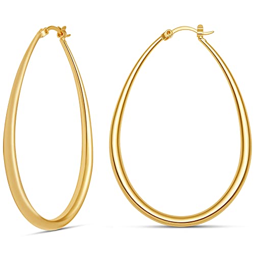 14K Gold Plated / 2.2 in - MEDIUM