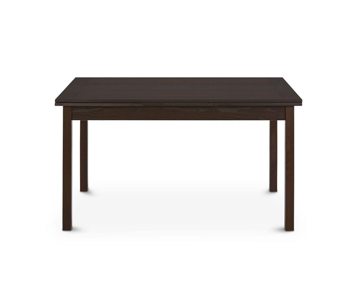 Dinex Alfa Extendable Dining Table - Modern Expandable Wooden Table for Small Spaces | Perfect for Apartments, Dining Rooms & Entertaining Guests