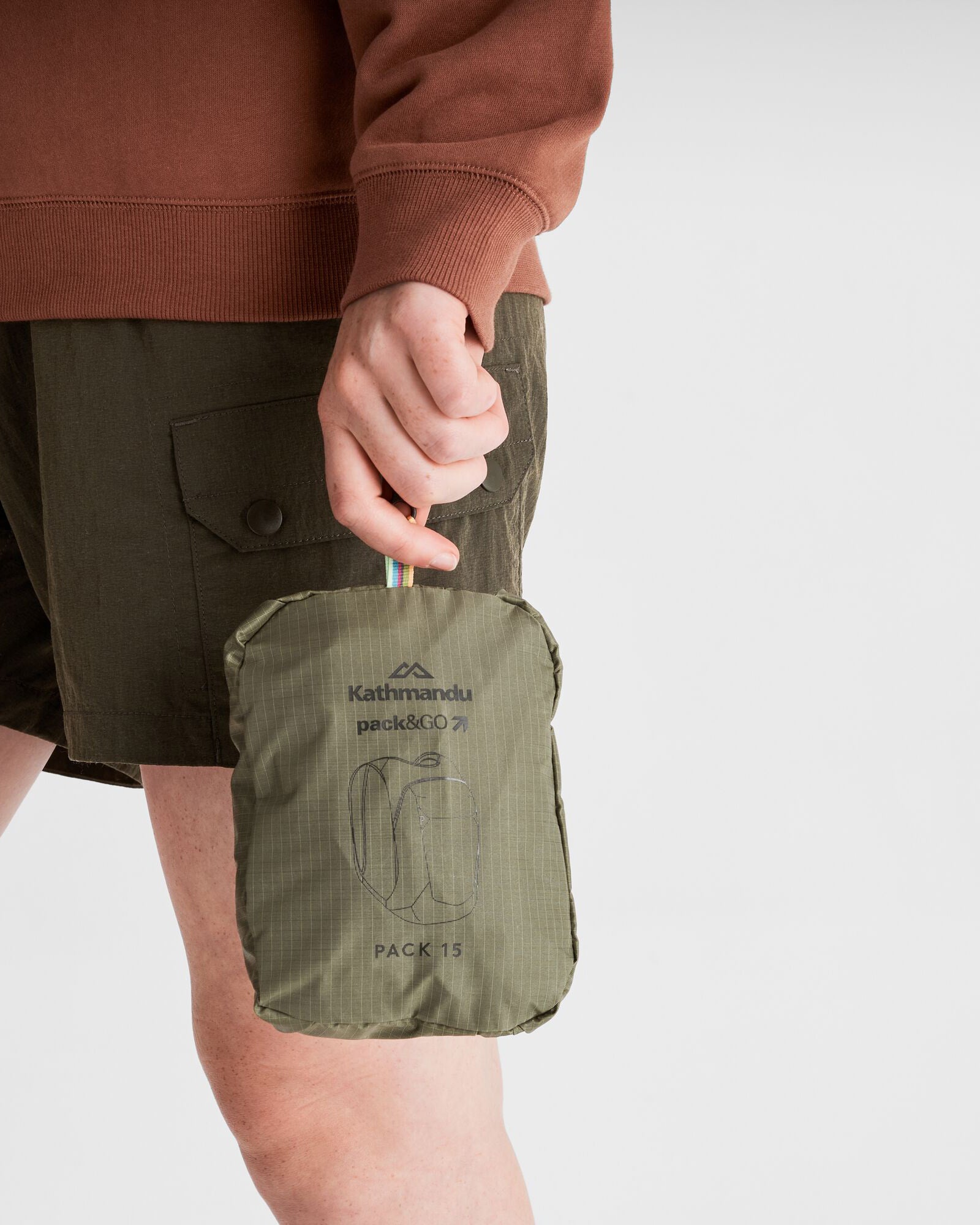Pack&Go Travel Backpack - Lightweight Durable Beech Wooden Frame for Hiking, Camping & Outdoor Adventures