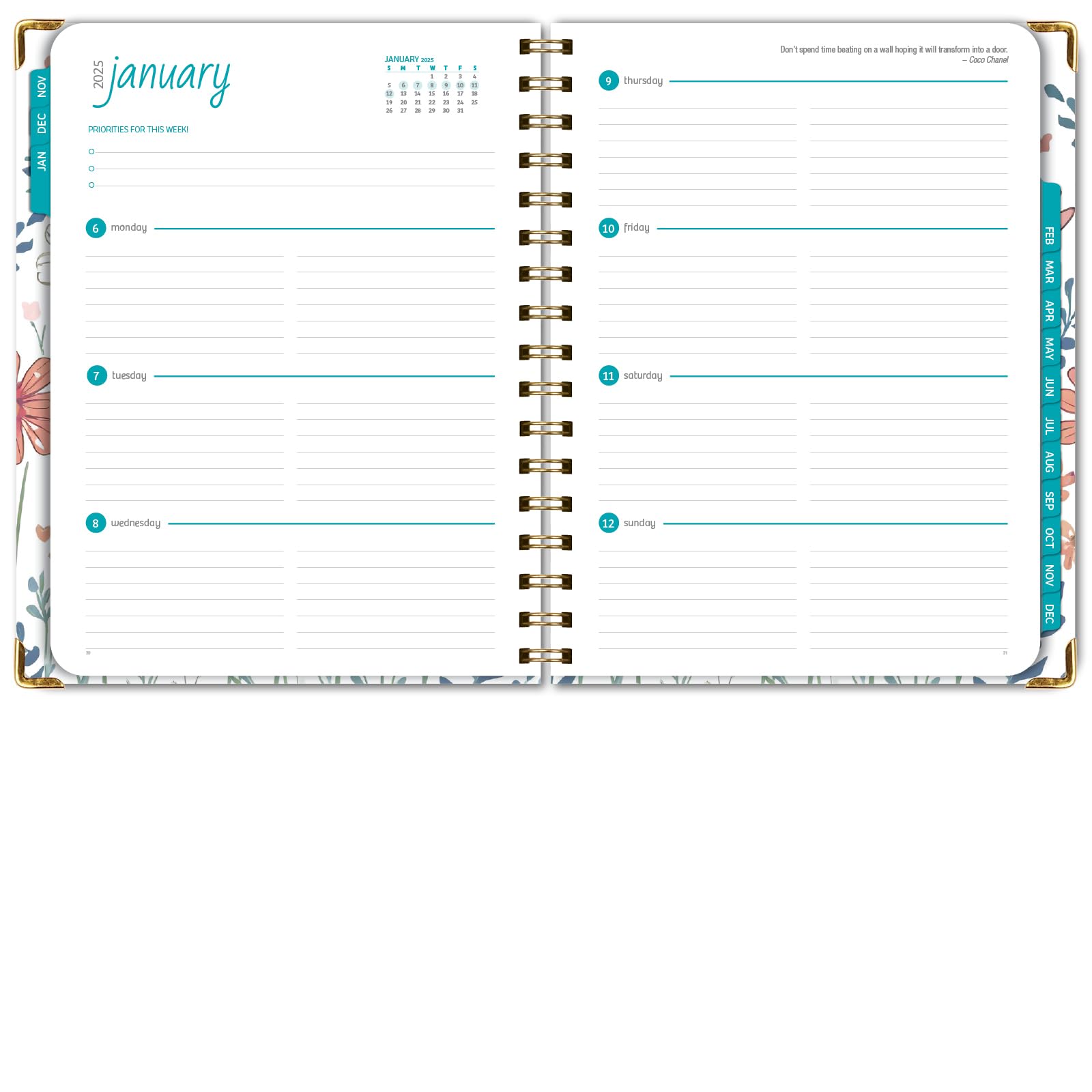 2025 Hardcover Planner 7