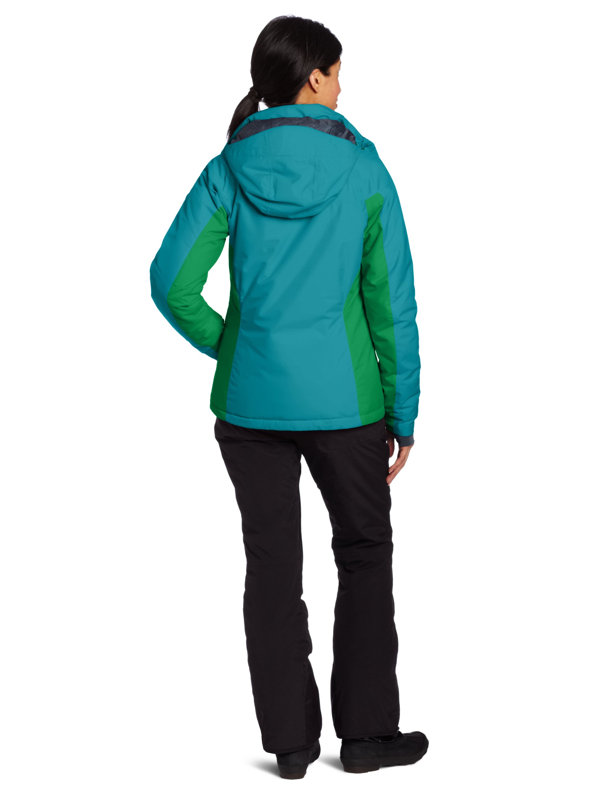 Columbia Women's Powderhouse Jacket - Waterproof Winter Ski Jacket for Cold Weather, Insulated Snow Coat with Omni-Heat Thermal Reflective Technology - Perfect for Skiing, Snowboarding & Outdoor Winter Activities