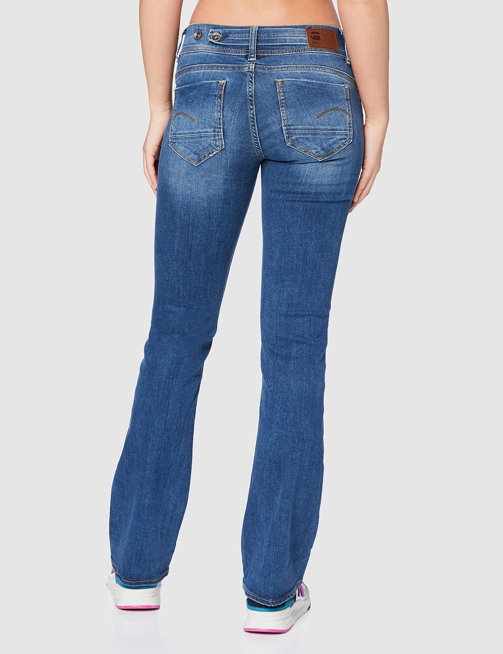 G-Star Women's Midge Bootcut Jeans - High Waist Stretch Denim Pants for Casual & Night Out | Perfect for Everyday Wear, Office & Date Nights