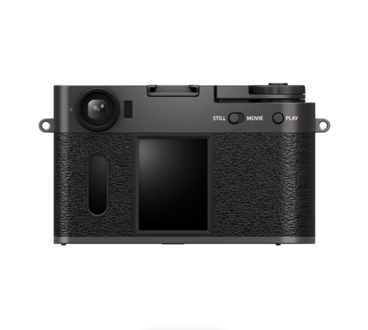 FUJIFILM X Half Digital Camera - Charcoal Silver | Compact & Stylish Mirrorless Camera for Travel, Street Photography & Vlogging