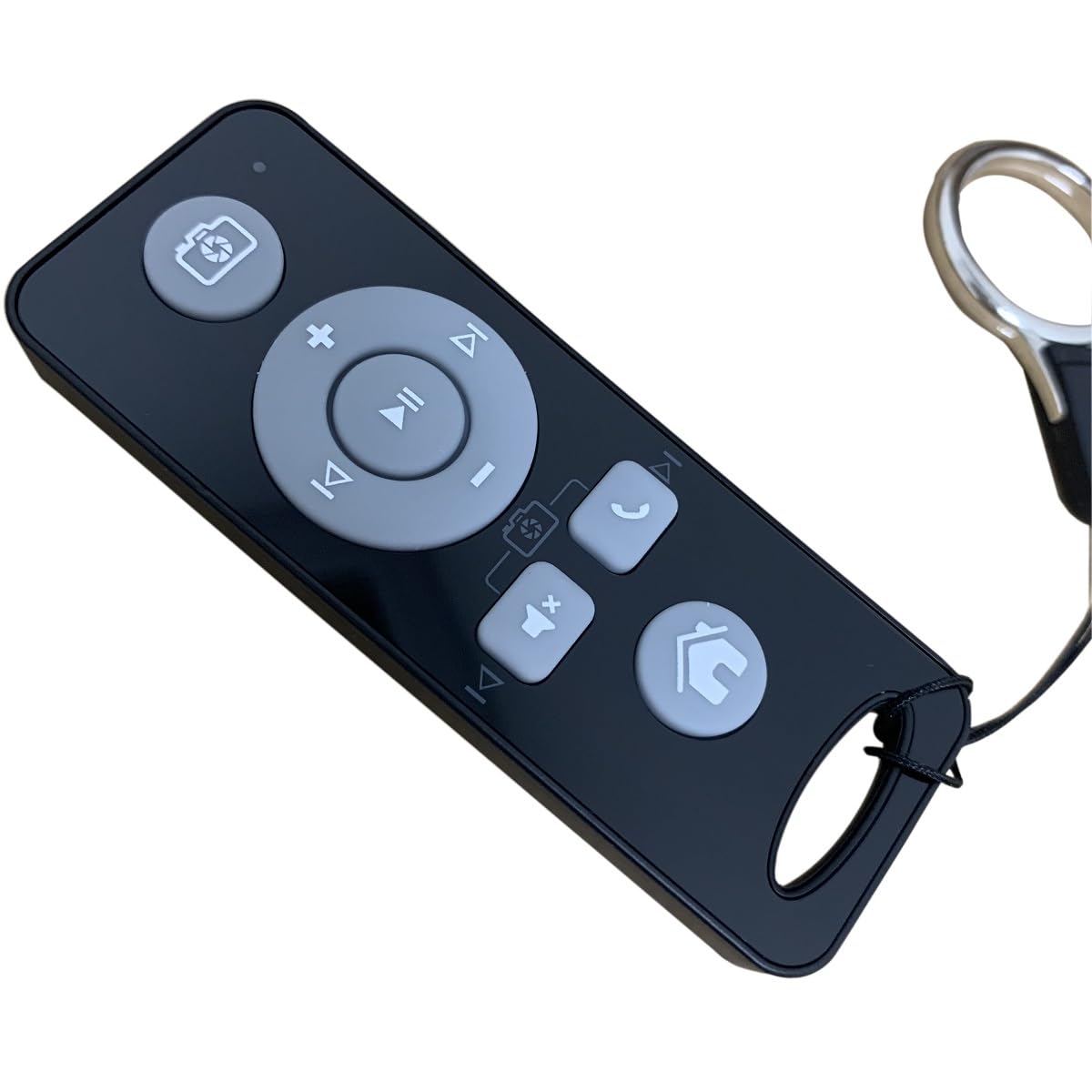 BT Multimedia Music Player Remote Control - Play, Pause, Next/Prev Track, Volume & Mute - Compatible with iOS iPhone, iPad, Android Smartphones, Tablets, Sony & FiiO Players | Perfect for Home, Car & Office Use