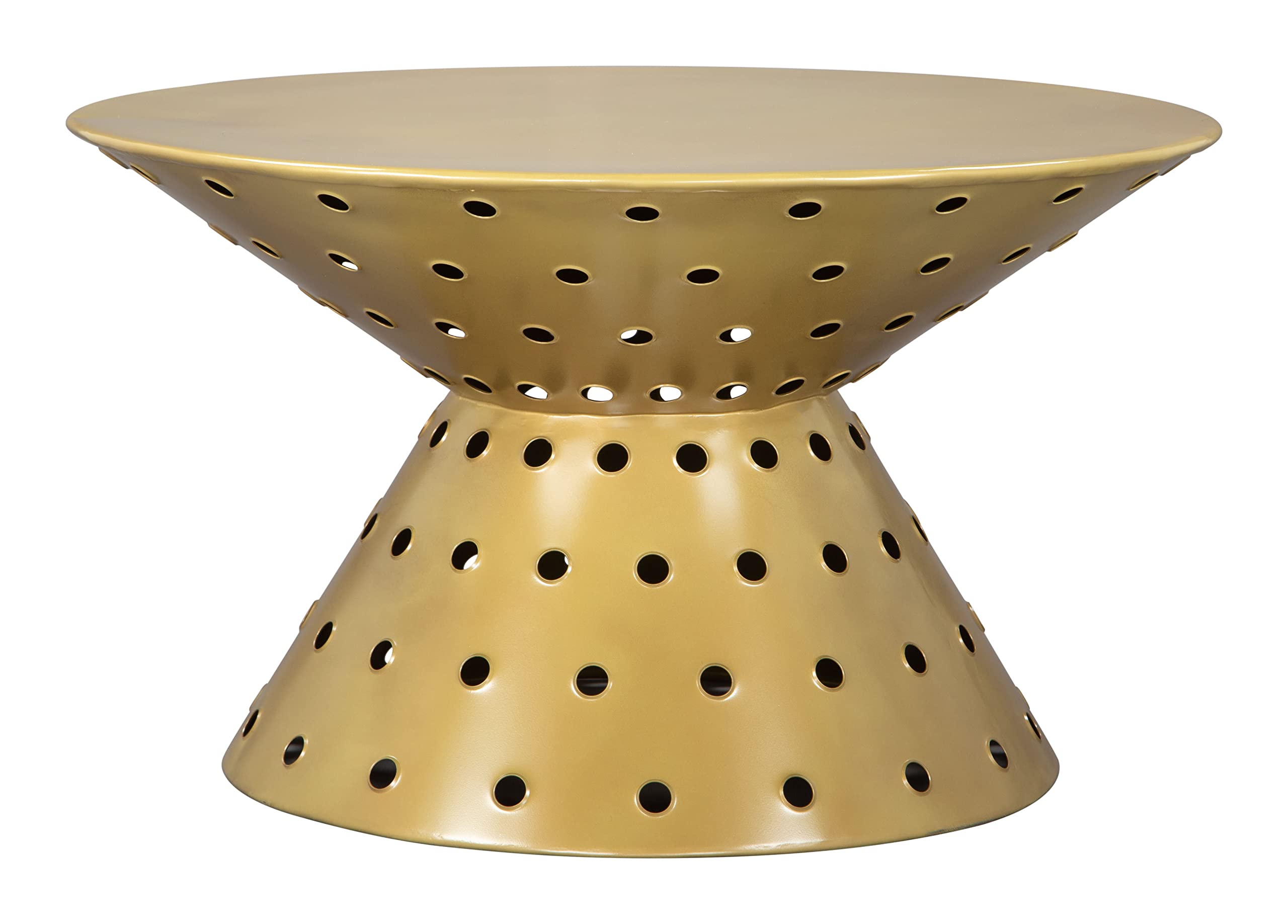 Modern Gold Zuo Electron Coffee Table - Stylish Living Room Centerpiece for Home & Office Decor