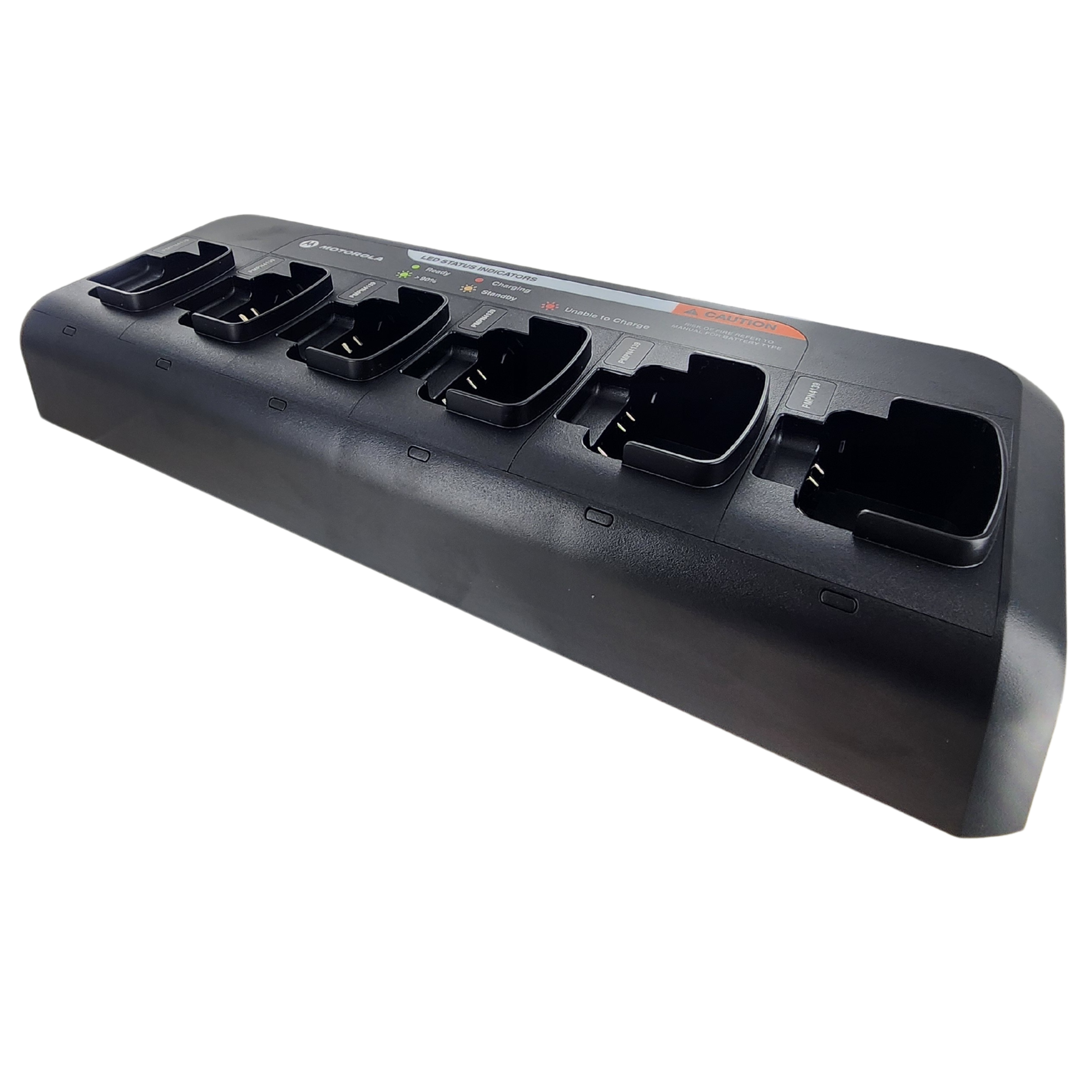 Original Title: CHARGER 6 UNIT BPR40, MAG1 MOTOROLA   Optimized Title: Motorola BPR40 MAG1 6-Unit Charger - Fast Charging Station for Two-Way Radios - Perfect for Security, Construction, and Emergency Teams