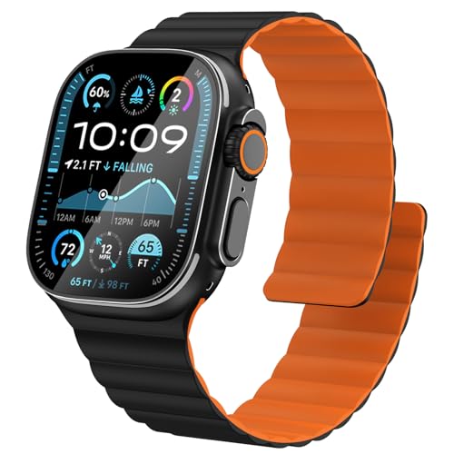 Black with Orange