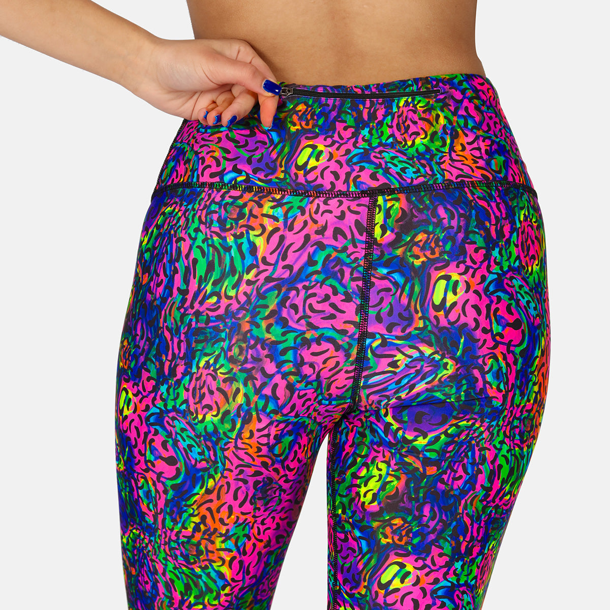 Celestial Print High Waist Yoga Leggings for Women - Comfortable & Stretchy Workout Pants for Yoga, Running, Gym and Lounge Wear