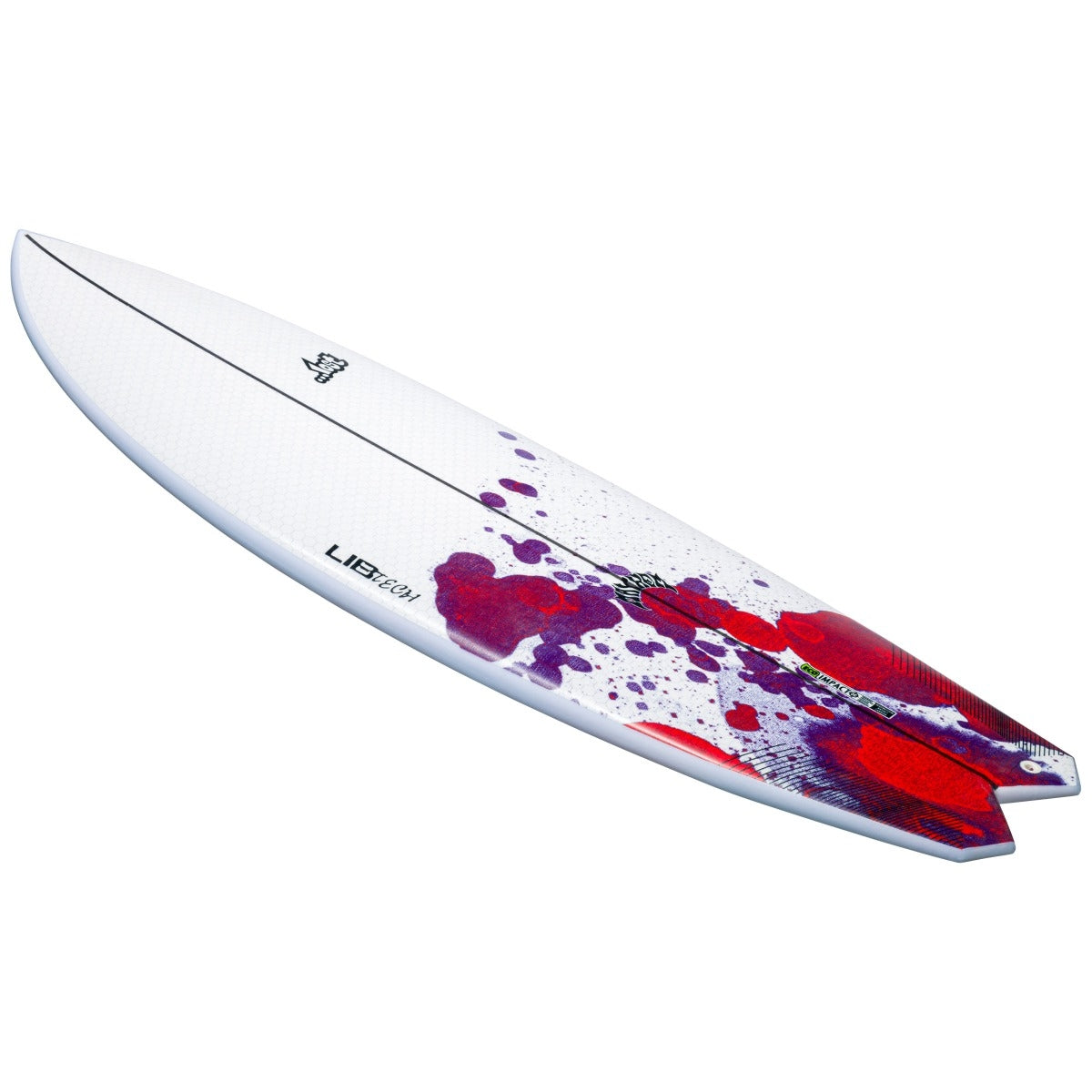 Libtech Lost Hydra 5'11 Surfboard - FCSII Compatible - High Performance Shortboard for All Wave Conditions - Perfect for Beach, Reef, and Point Breaks