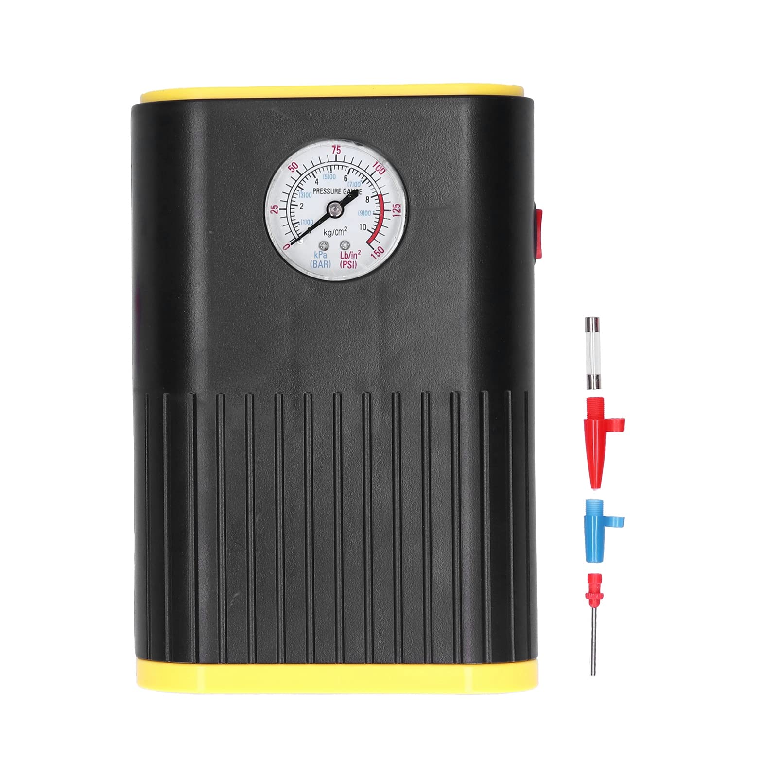 12V 120W Portable Car Tire Inflator - Mini Air Compressor Pump with LED Light & Digital Pressure Gauge for Cars, SUVs, Bikes - Perfect for Road Trips & Emergency Tire Inflation