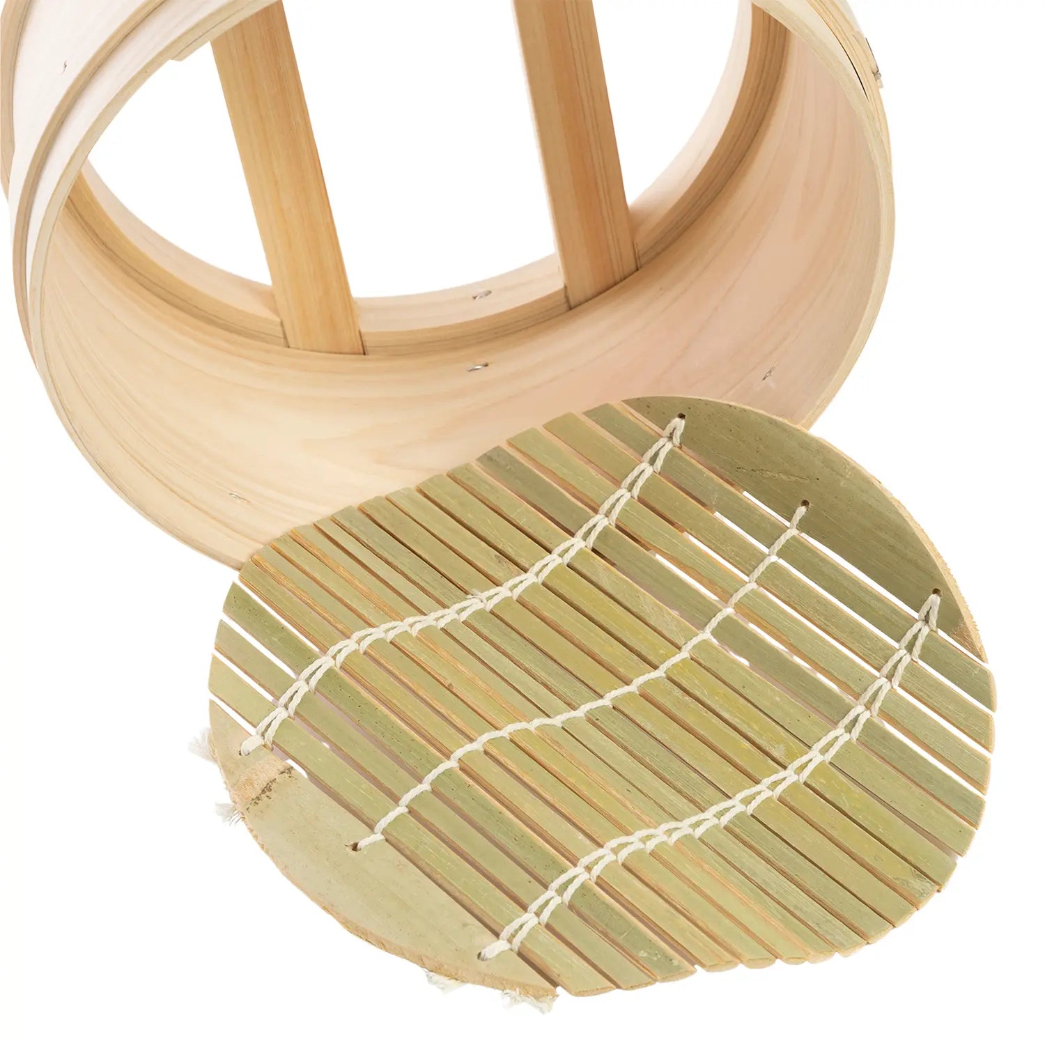 Premium EBM Hinoki Cypress Seiro Steamer Basket for Cooking - Japanese Wooden Bamboo Rice & Dumpling Steamer for Healthy Meals | Perfect for Asian Cuisine, Sushi & Dim Sum Preparation