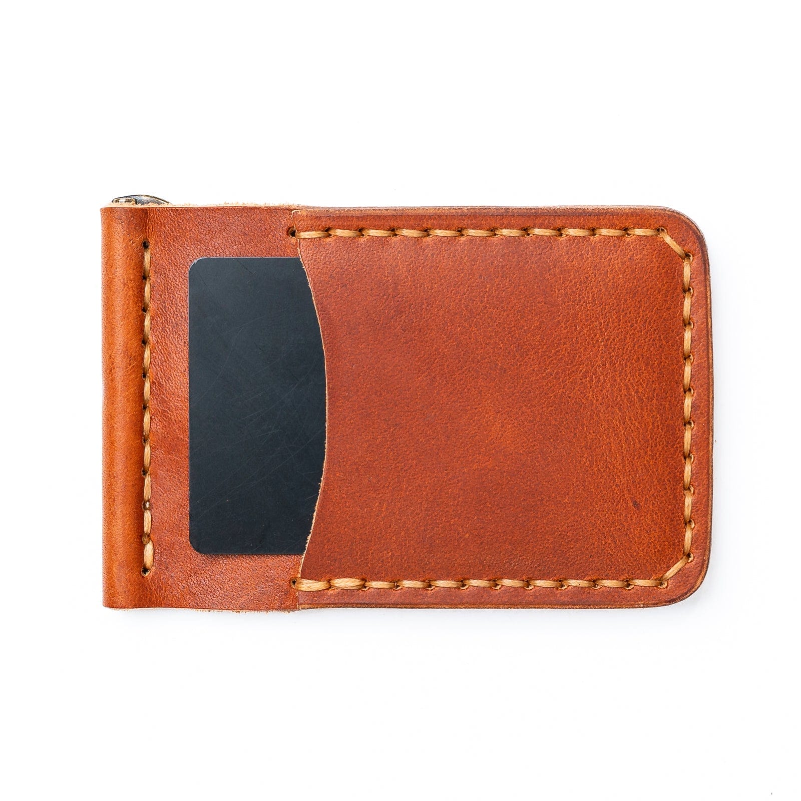 Genuine Leather Money Clip Wallet for Men - Slim RFID Blocking Bifold Wallet with Credit Card Slots - Perfect for Everyday Carry, Travel & Gifts