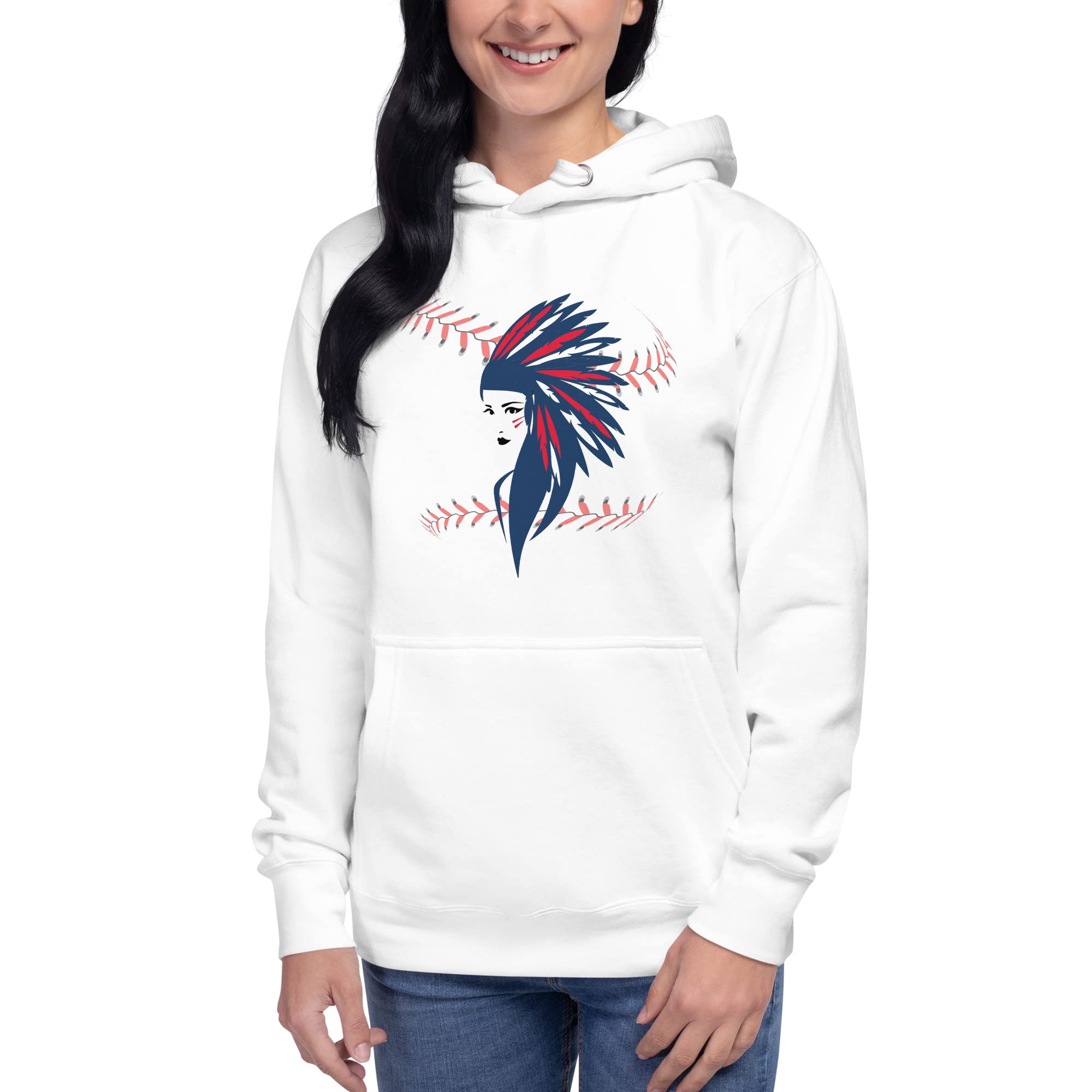 **Cleveland Baseball Fan Hoodie for Women & Men - Soft Unisex Pullover Sweatshirt - Perfect for Games, Tailgating & Casual Wear**
