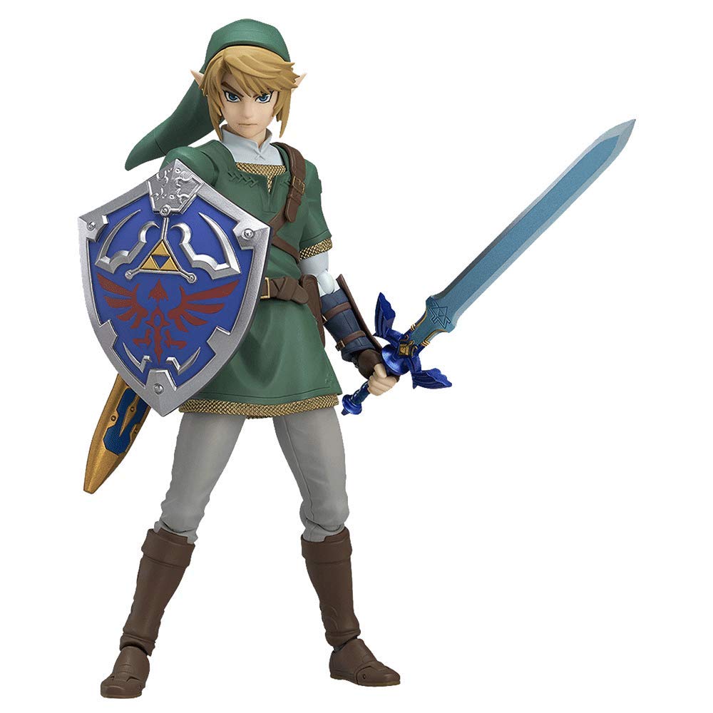 The Legend of Zelda Link Action Figure - 5.5 Inch Anime Character Model with Multiple Accessories, PVC Collectible Doll for Gamers & Fans | Perfect for Display, Gift Giving & Video Game Themed Decor