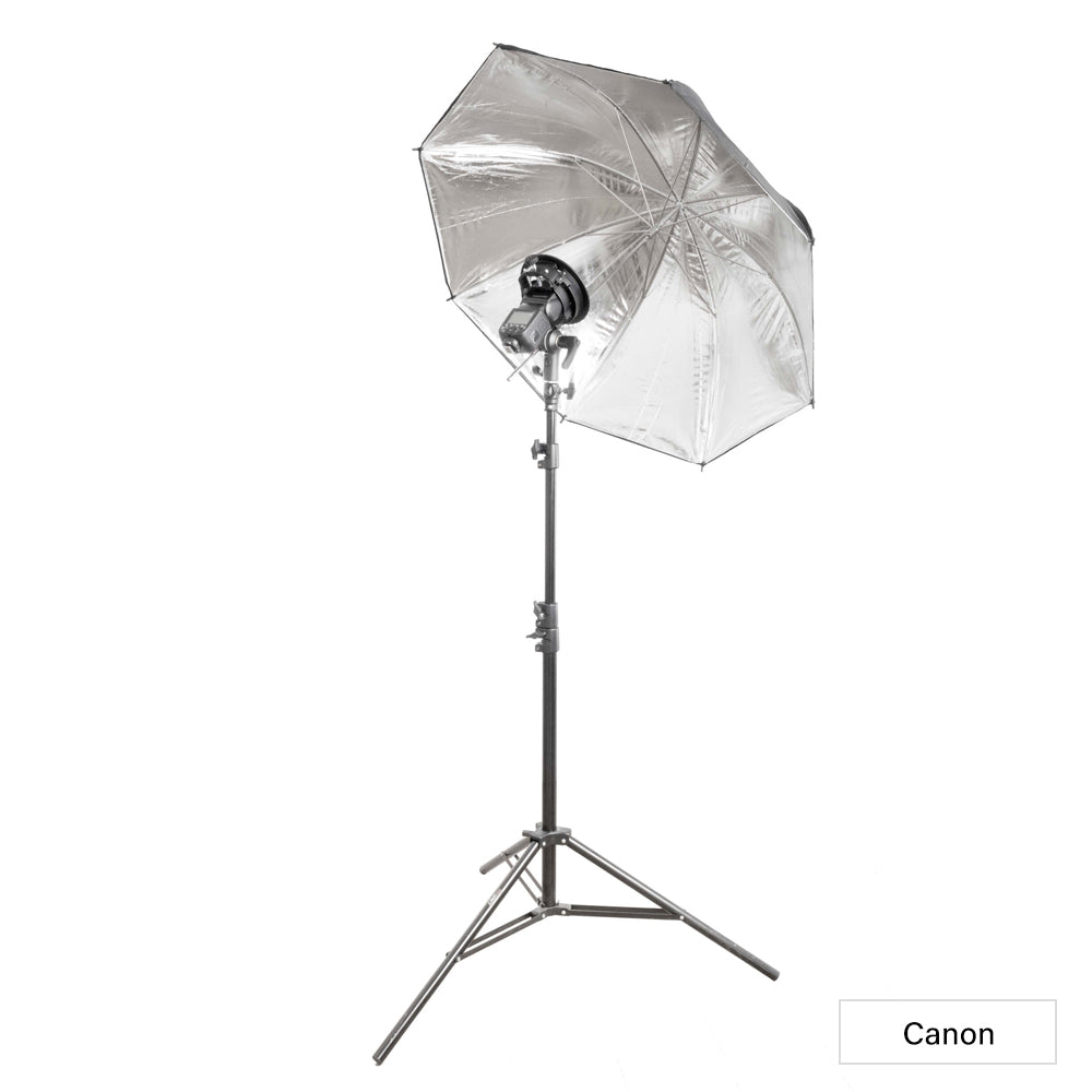 Professional V1 Speedlite Flash Shoot Through Umbrella Kit for Canon/Nikon/Sony DSLR Cameras - Perfect for Portrait, Studio & Outdoor Photography