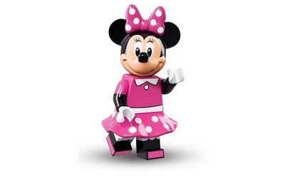 Disney Minnie Mouse LEGO Minifigure - Series 1 Collectible Toy for Kids & Adults | Perfect for Disney Fans, LEGO Collectors, and Gift Giving