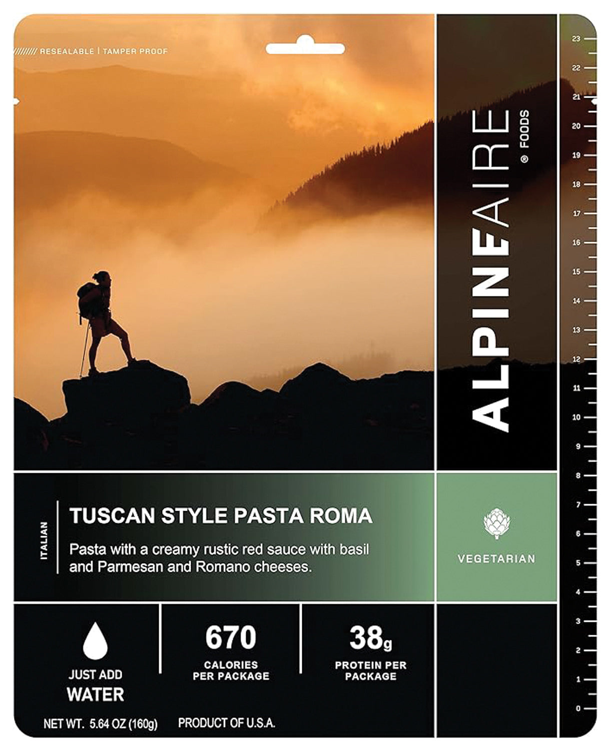 Alpine Aire Tuscan Style Pasta Roma - Authentic Italian Pasta for Home Cooking | Perfect for Family Dinners, Italian-Themed Parties & Gourmet Meals