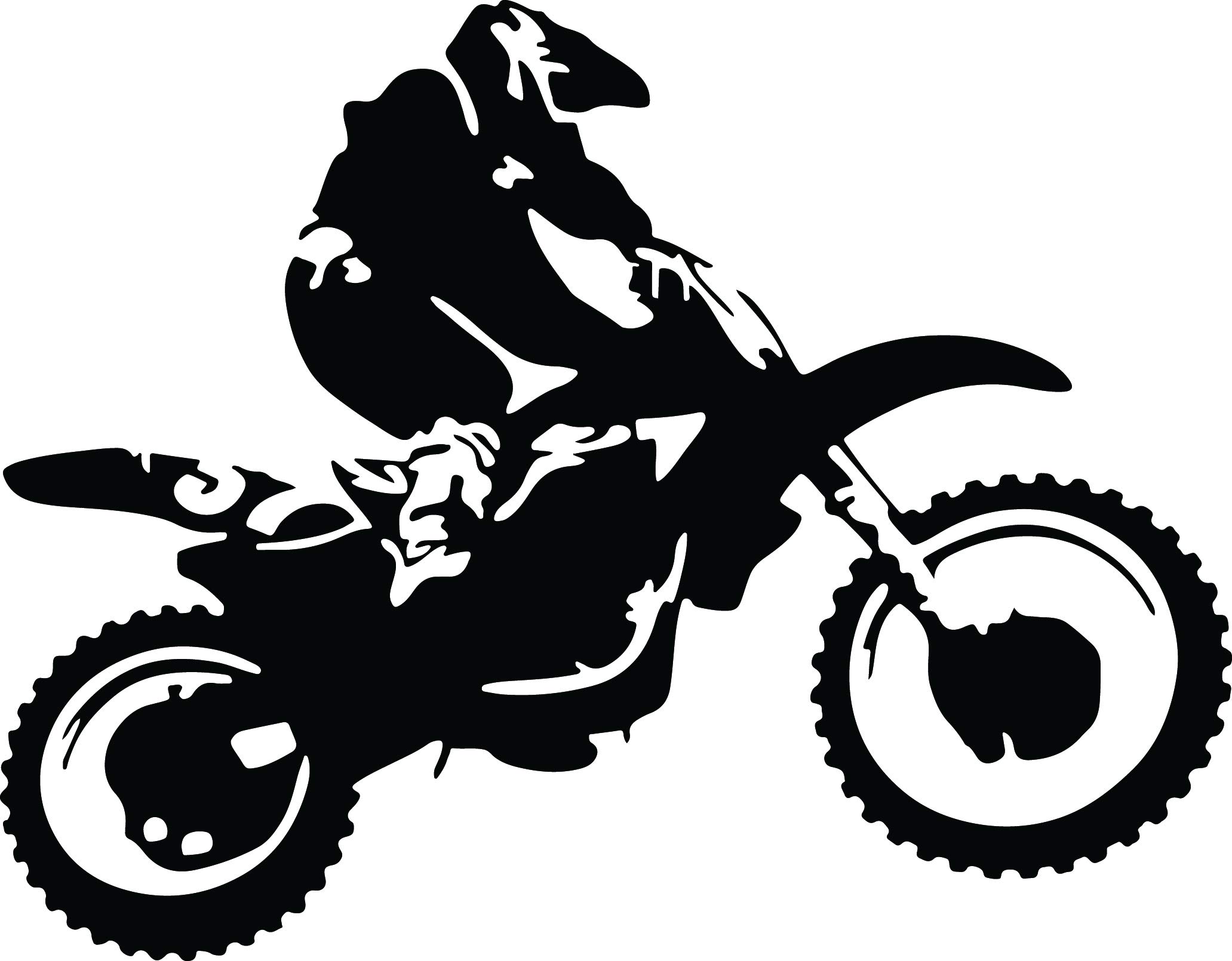 YttBuy Dirt Bike Wall Decals - Premium Motocross Stickers for Boys Room, Garage & Man Cave - High-Quality Vinyl Wall Art for Motorcycle Lovers & Racing Fans - Perfect for Bedroom, Office & Game Room Decor