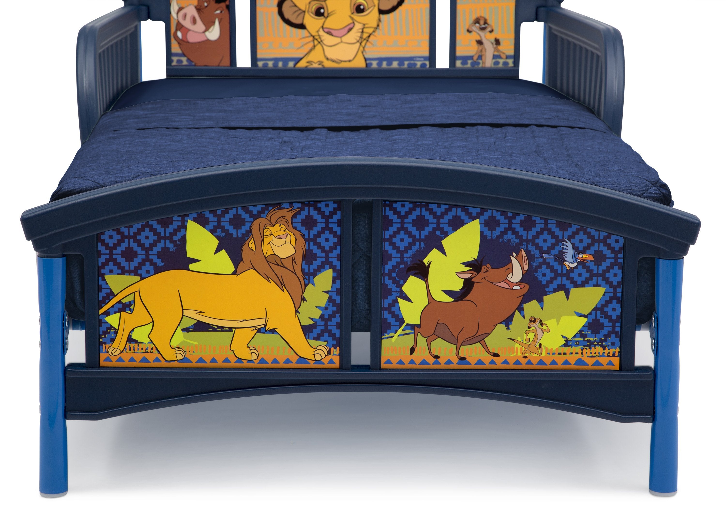 The Lion King Plastic Toddler Bed - Disney Kids Bed for Boys & Girls - Durable Toddler Bed Frame for Nursery, Bedroom & Playroom - Perfect for Disney Themed Rooms & Sleepovers