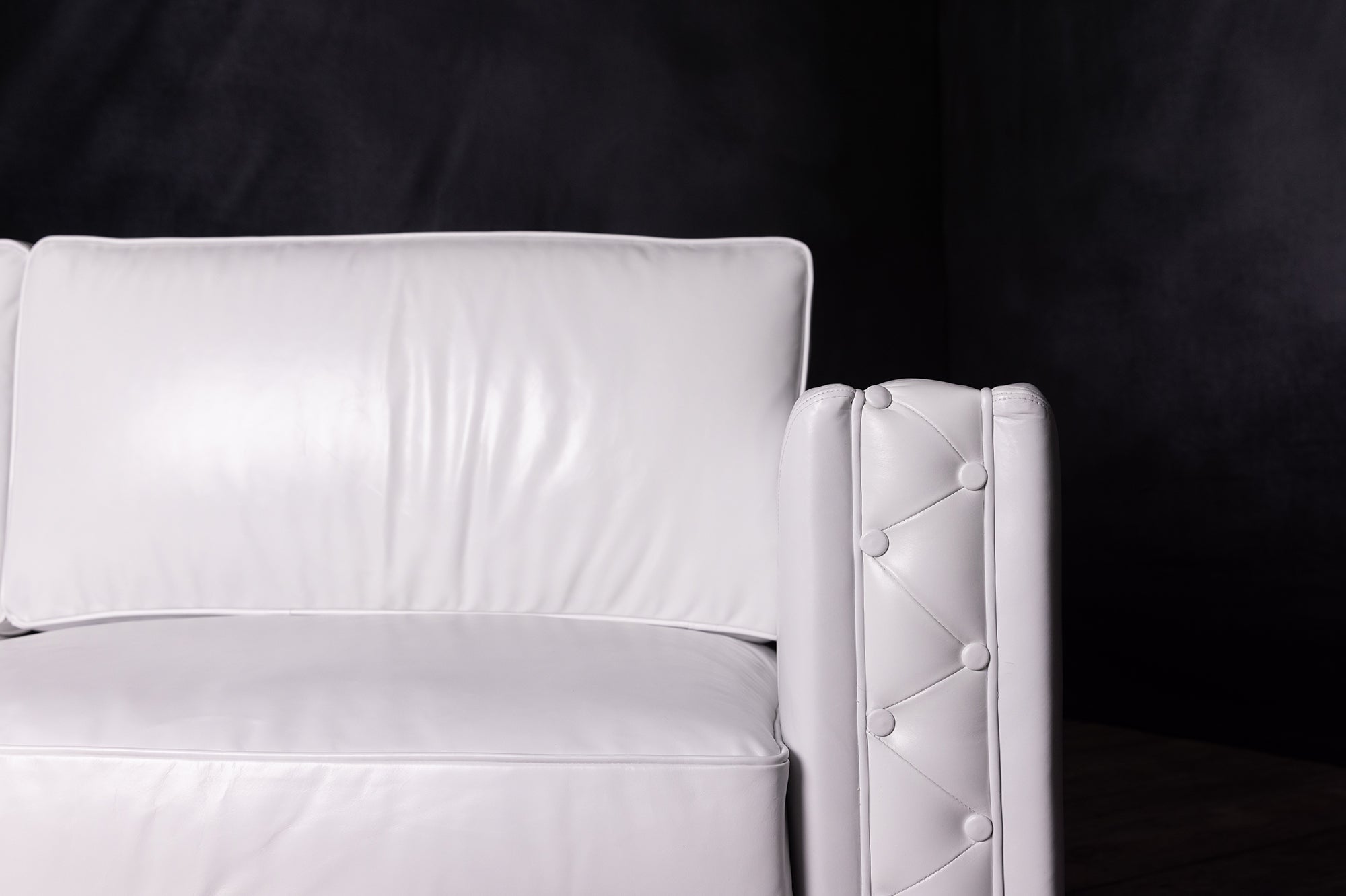 Luxury Genuine Leather Sofa - Premium Handcrafted Italian Leather Couch for Living Room, Office & Lounge - Modern Comfortable Sectional Sofa for Home Decor