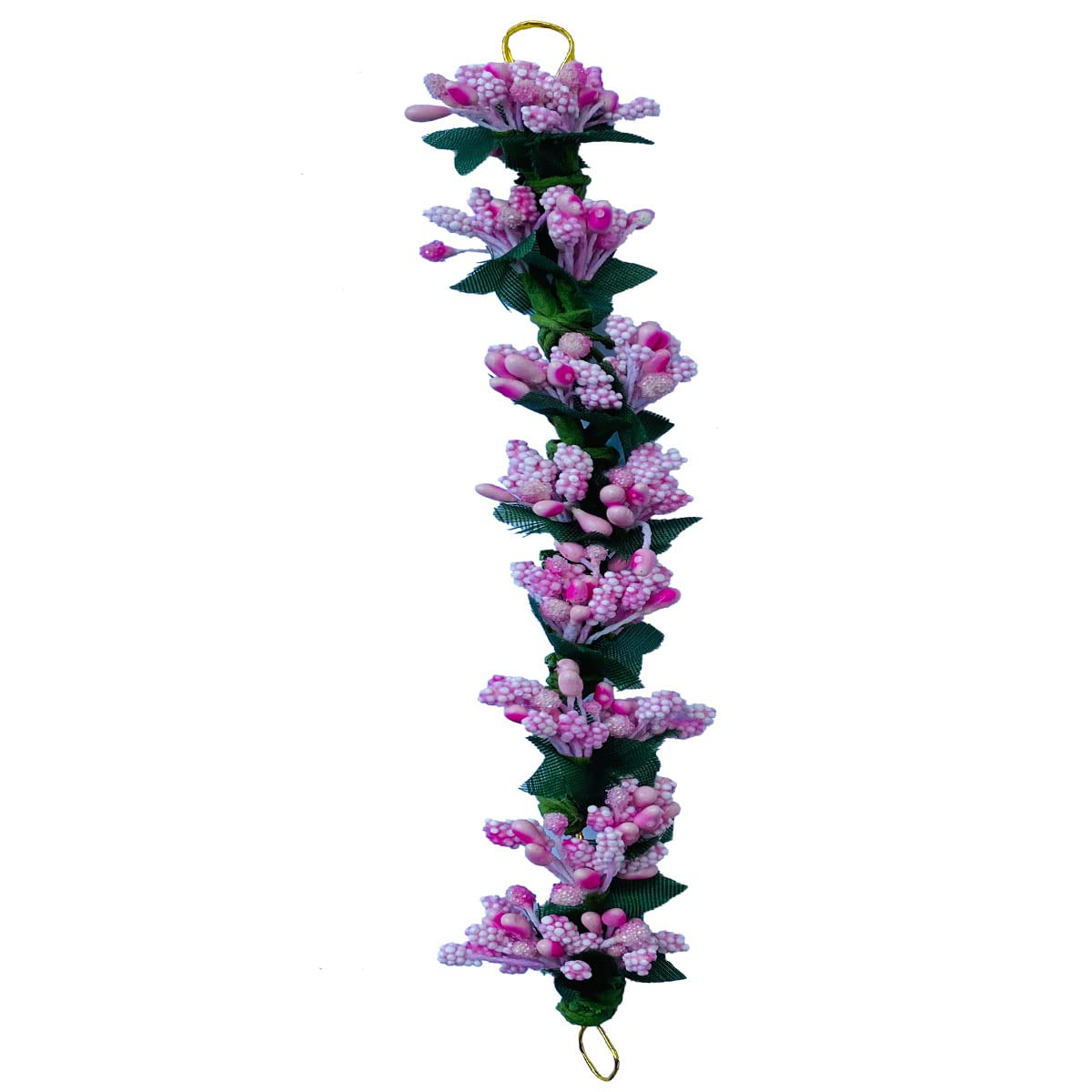 VinshBond Artificial Flower Hair Bun Juda - Blue Floral Hair Accessories for Women & Girls (Pack of 1) - Perfect for Weddings, Parties & Traditional Events