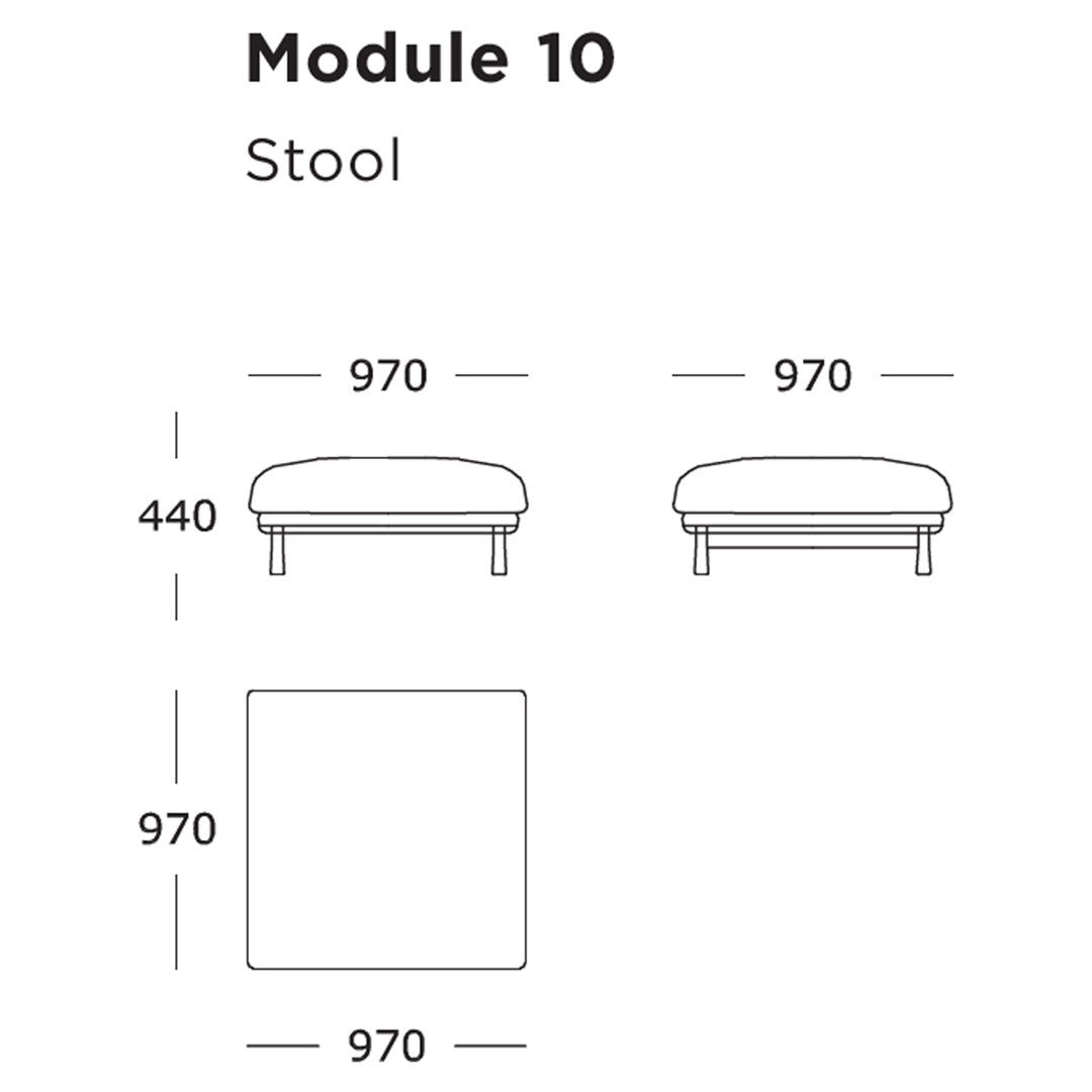 Modular Sofa Set - 9 & 11 Piece Configurable Sectional Couch for Living Room, Lounge, and Home Theater Seating