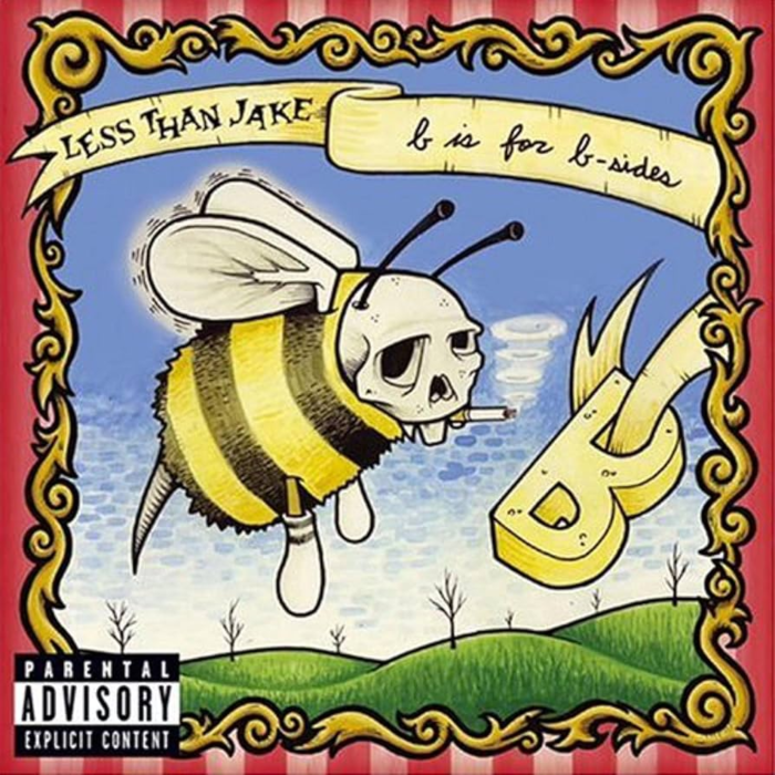 Less Than Jake - B is for B Sides Vinyl LP Record | Punk Rock Music Album for Collectors & Music Lovers | Perfect for Home Listening & Gift Giving