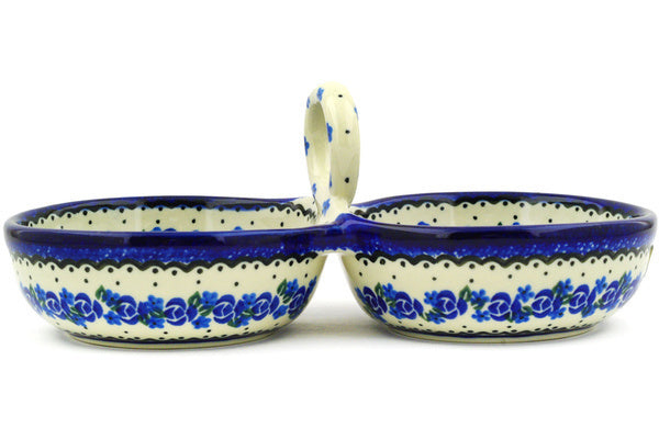 10-Piece Blue Bud Sea Condiment Dish Set - Perfect for Sushi, Soy Sauce, and Dipping Sauces at Home or Restaurants
