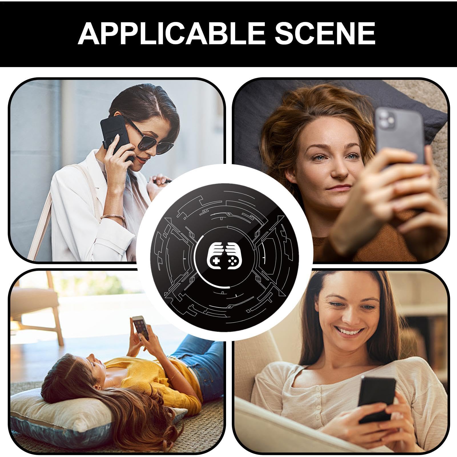 Ultra Thin Magnetic Semiconductor Cooling Pad for Cell Phones - Lightweight Versatile Phone Cooler & Cushion | Perfect for Gaming, Streaming & Overheating Protection