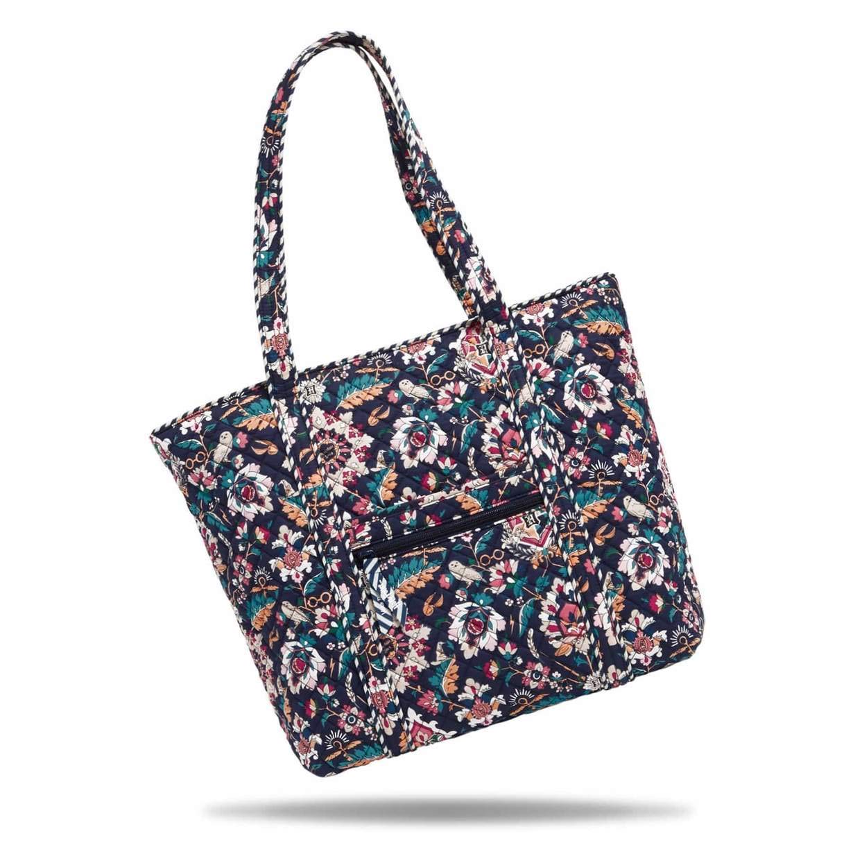 Vera Bradley Large Vera Tote Bag - Stylish & Spacious Women's Handbag for Work, Travel & Everyday Use