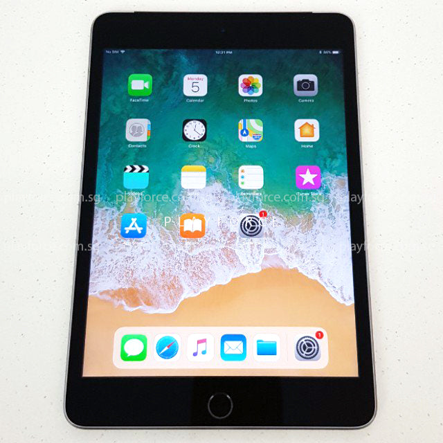 Apple iPad Mini 4 16GB Wi-Fi Space Gray - Compact Tablet for Work, Travel & Entertainment | Lightweight & Portable for On-the-Go Use