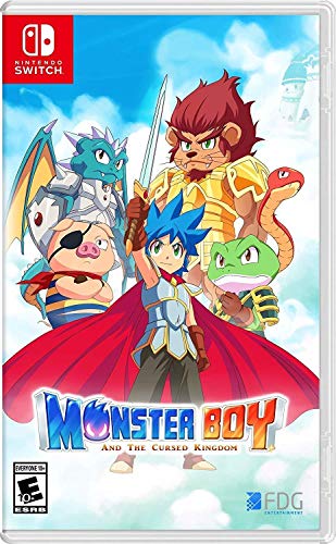 Monster Boy and the Cursed Kingdom - Nintendo Switch Game | Action-Adventure RPG for Kids & Adults | Perfect for Family Gaming & Travel Entertainment
